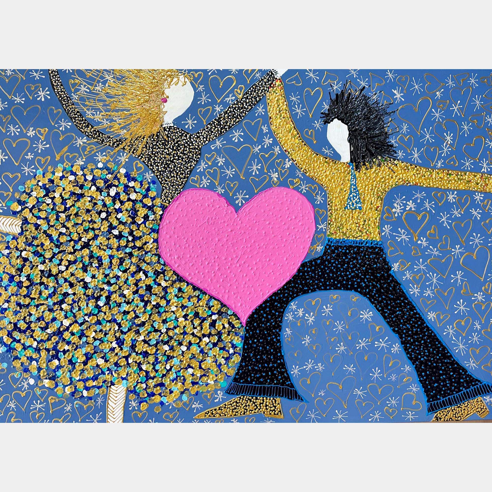 My Heart Belongs To You By Inge Thogersen, Denmark,2024 (100 X 140)