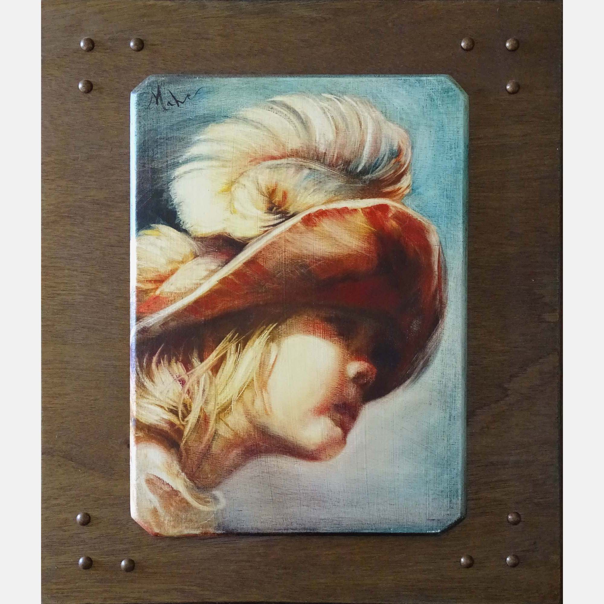 Le Couvre-Chef -The Headgear -Die Kopfbedeckung By Isabel Mahe, France (47 X 40)