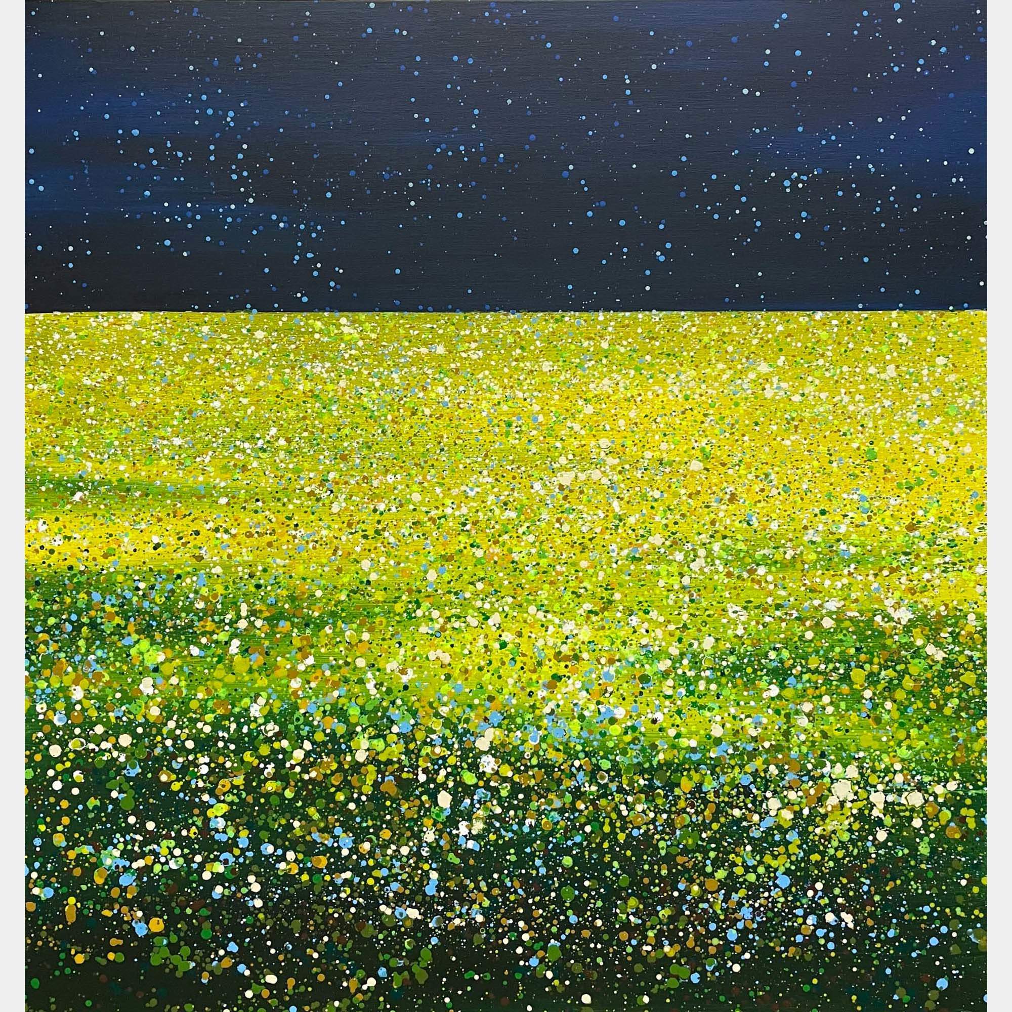 Yellow Field 5 By Ivan Didovodiuk, Ukraine,2021 (100 X 95)