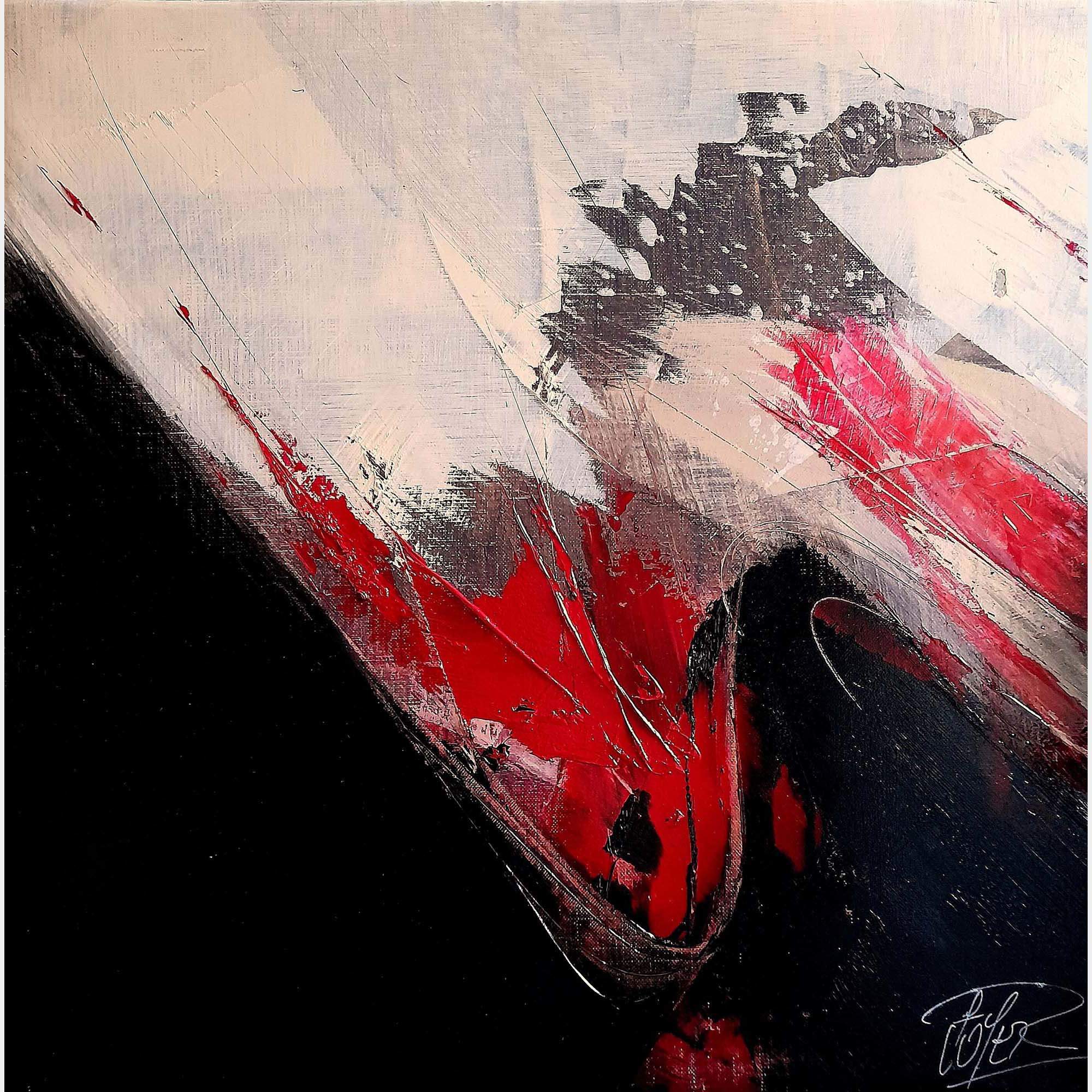 Reference S 191 - Huile Sur Toile By Jean Soyer, France,2022 (60 X 60)