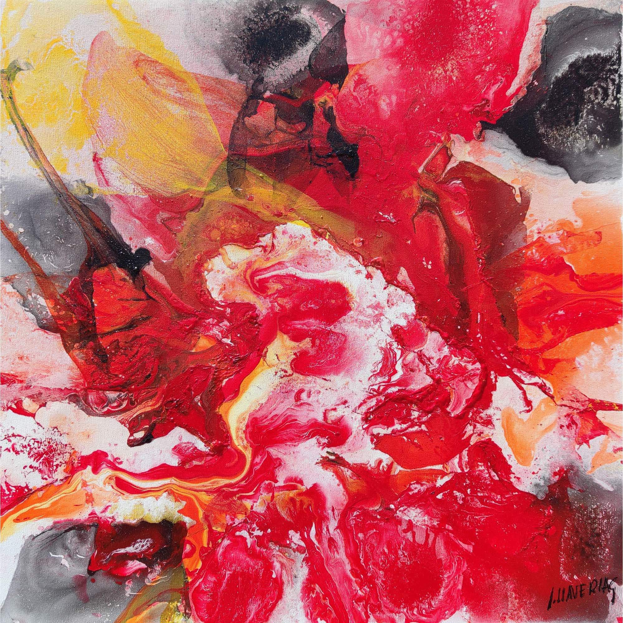Organic Explosion By Joan Llaverias, Spain,2021 (50 X 50)