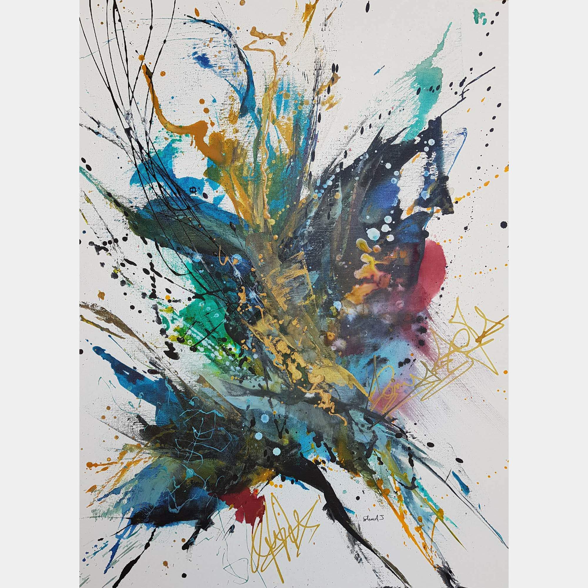 L'Art By Johanna Sanna, France,2021 (81 X 65)