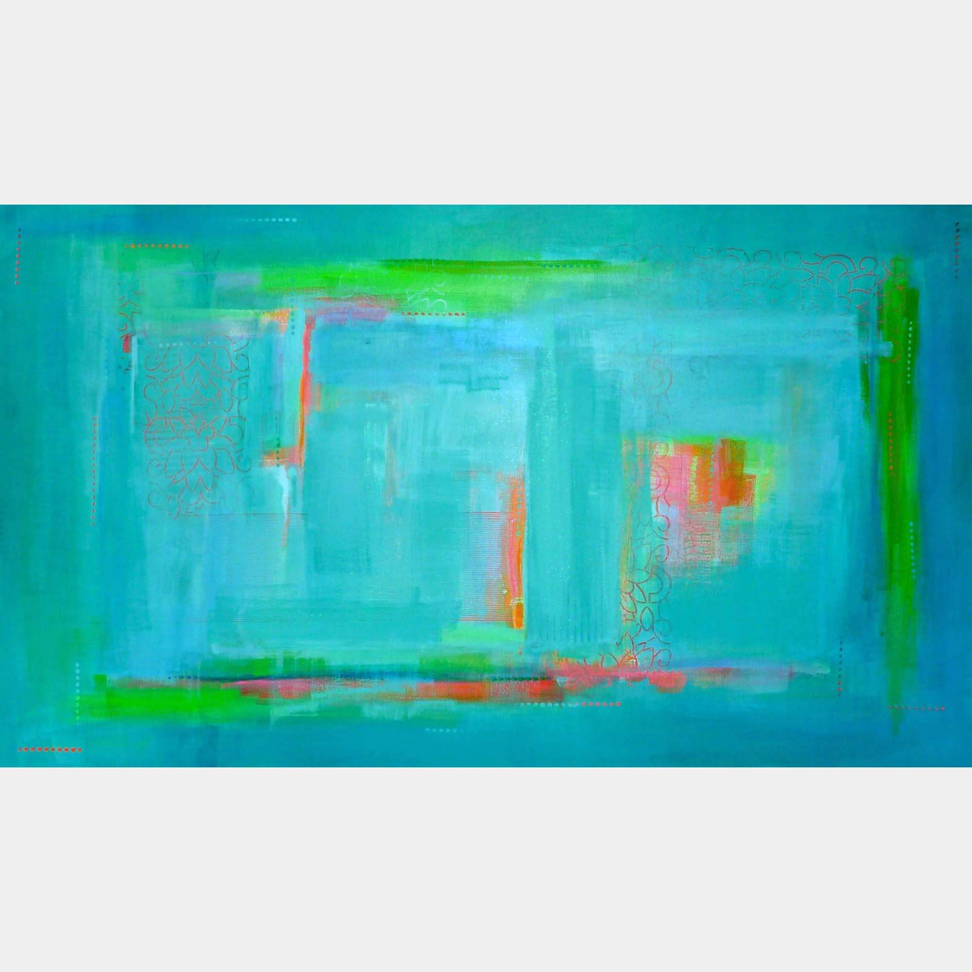 Wellspring Ii By Katherine Evans, United States,2020 (91.44 X 152.4)
