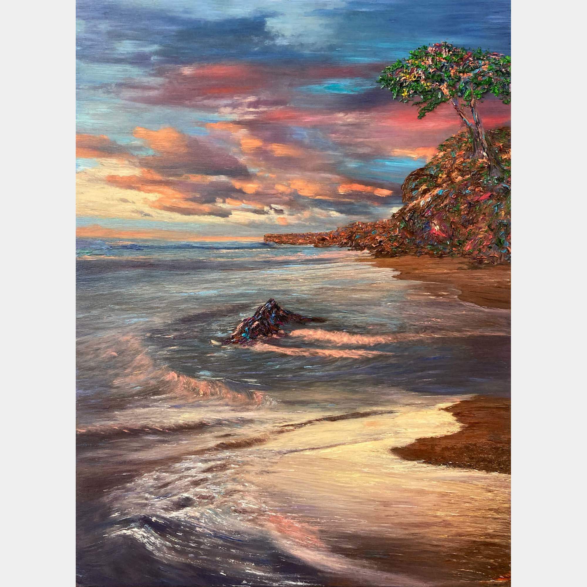 Sacred Sea By Kenneth Halvorsen, United States,2020 (81.28 X 60.96)