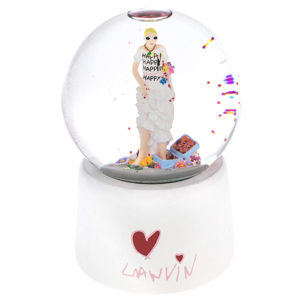 Lanvin White Musical Snowball