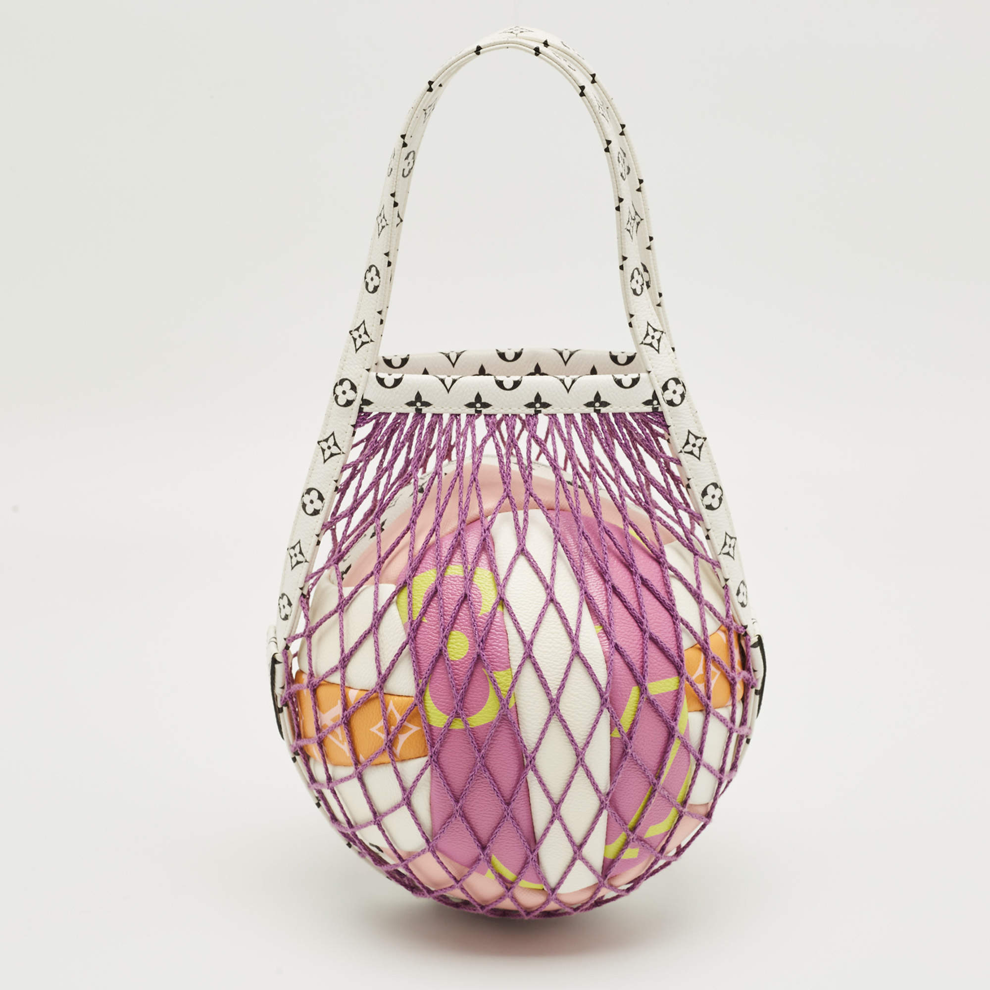 Pre Owned Louis Vuitton Multicolor Monogram Giant Canvas Volley Ball
