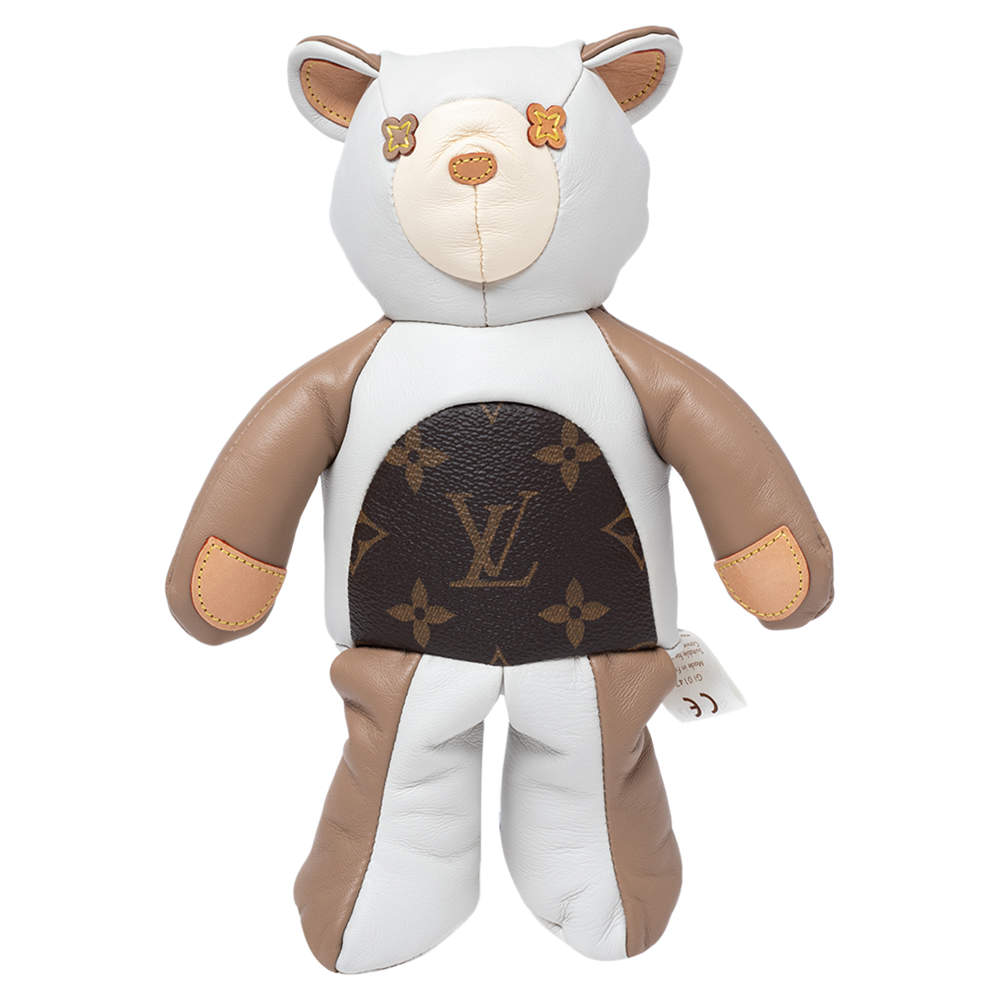 Louis Vuitton Monogram Leather Dou Dou Louis Bear