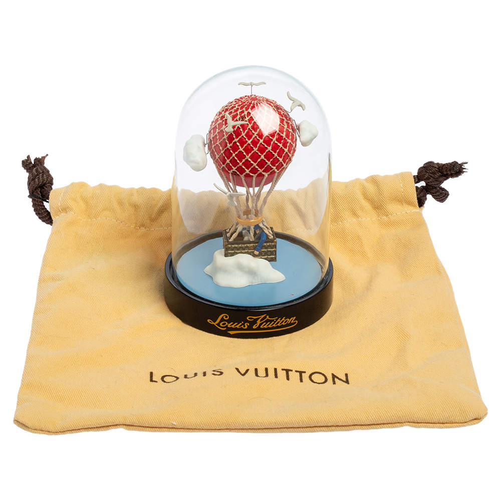 Louis Vuitton Multicolor Resin Hot Air Balloon Snowglobe