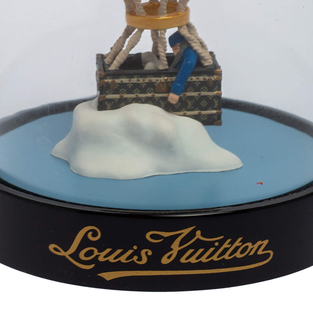 Louis Vuitton Multicolor Resin Hot Air Balloon Snowglobe