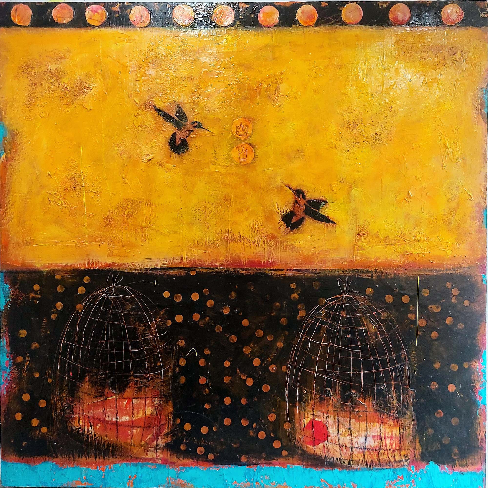 Le Parfum De La Liberte By Maryline Lemaitre, Canada,2010 (152.4 X 152.4)