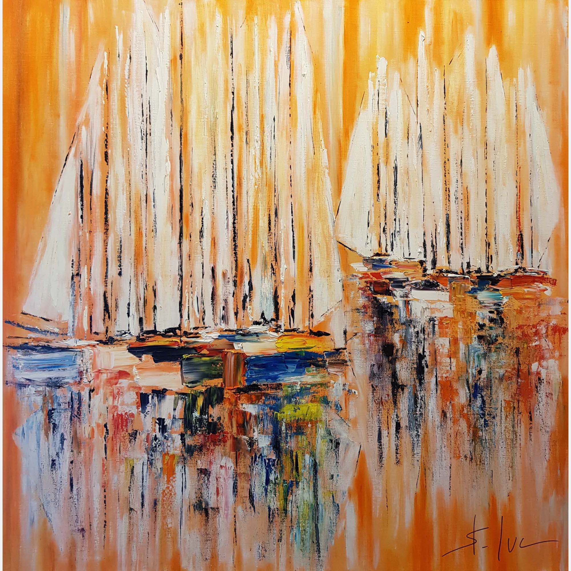 Mirages By Michel Saint-Luc, France,2019 (100 X 100)