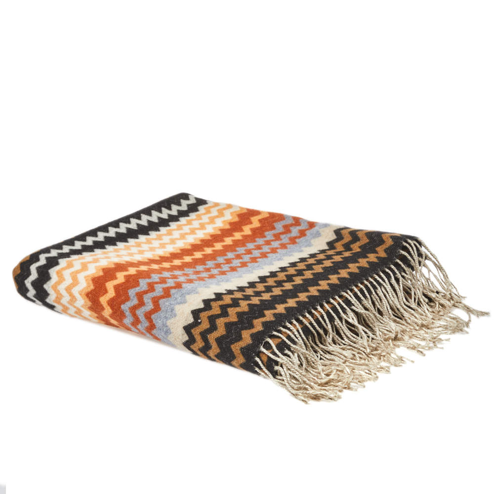 Missoni Home Multicolor Zig Zag Humbert Wool Throw