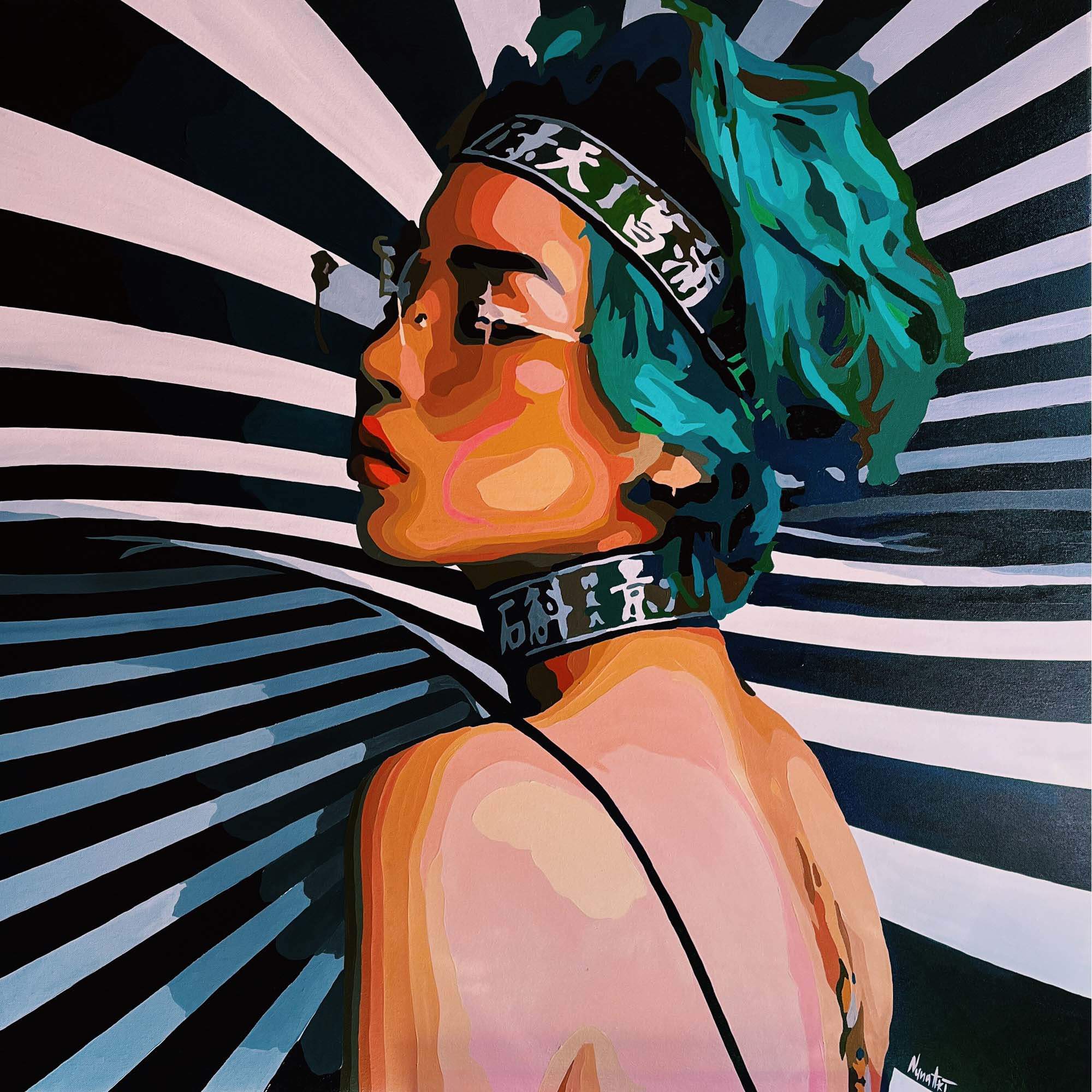 Akemi By Nana Artamonova, Spain,2022 (110 X 110)