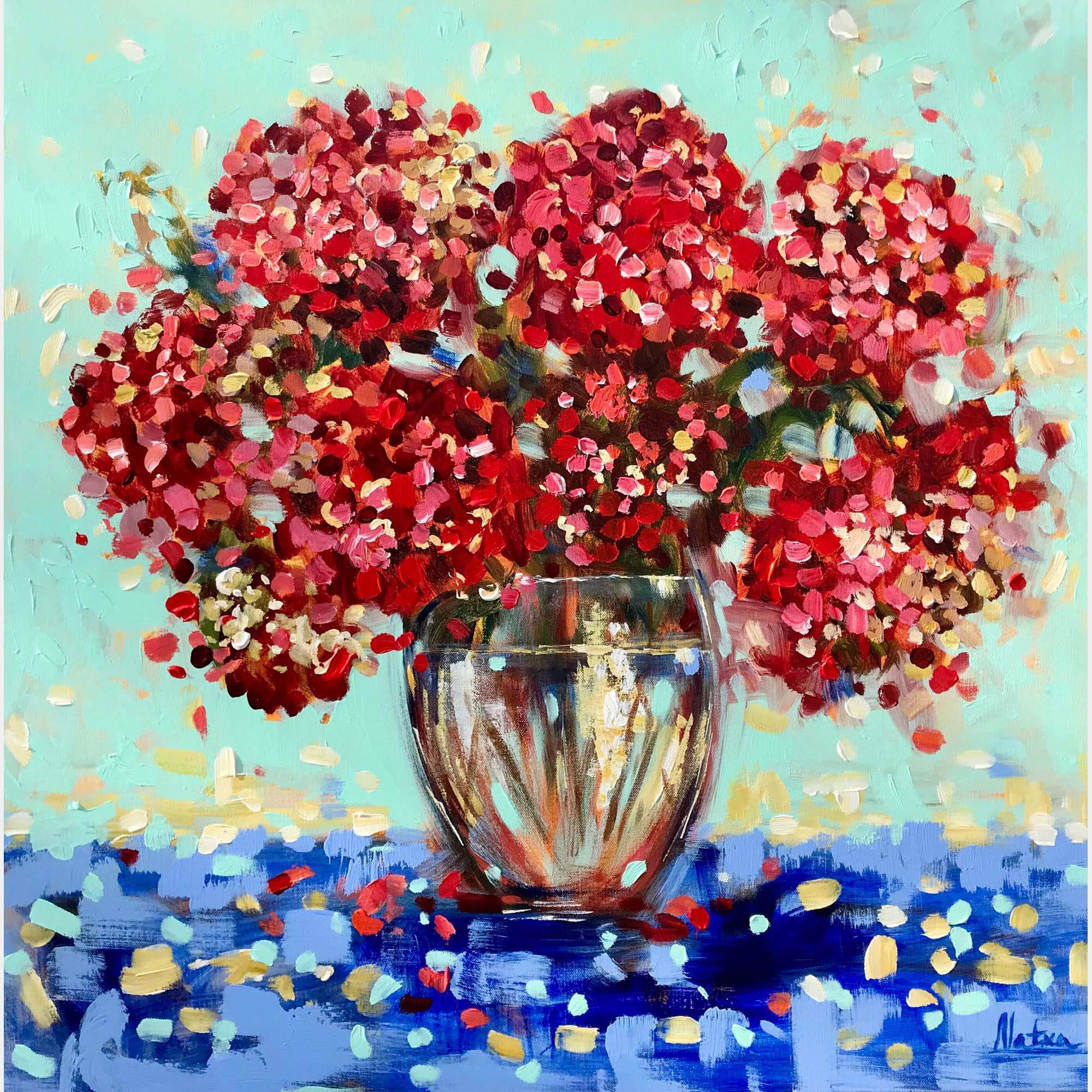 A Touch Of Summer By Natalia Nosek (Natxa), Germany,2024 (80 X 80)