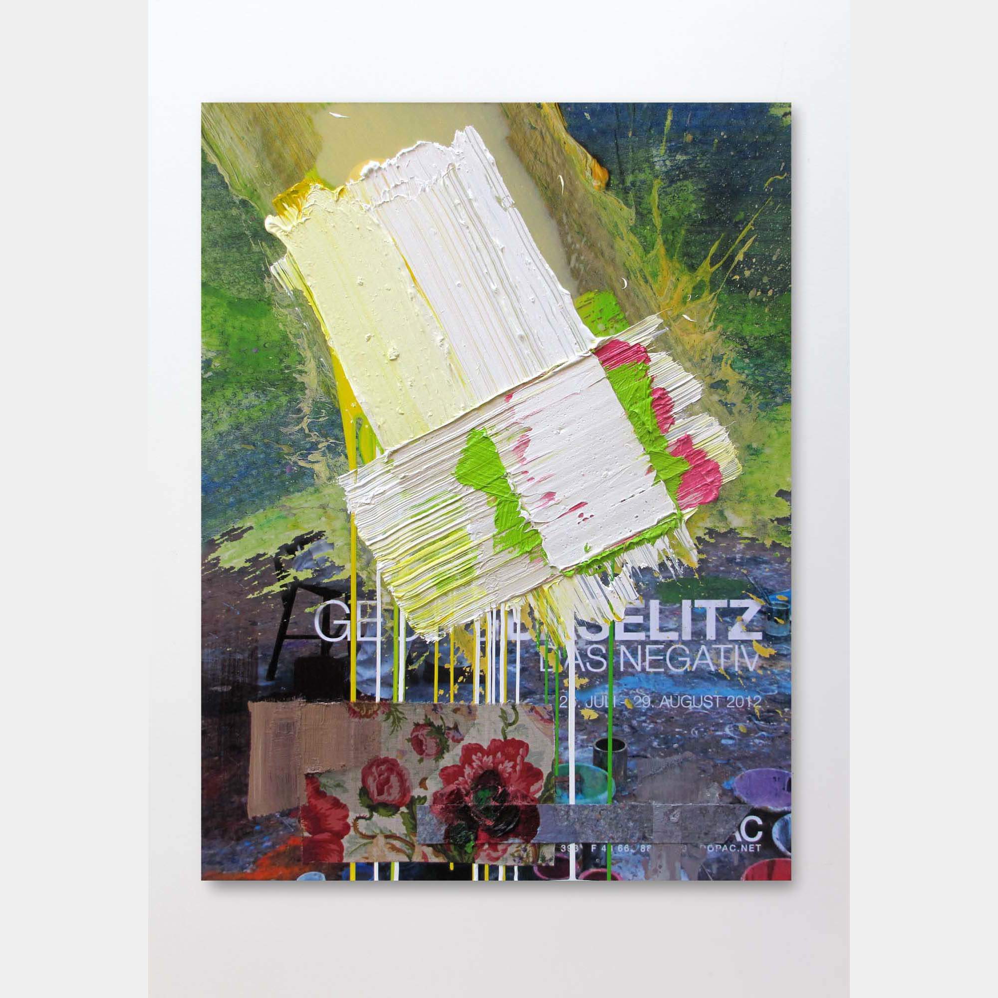 Readymade Painting #3 By Peter Vahlefeld, Germany,2018 (120 X 90)