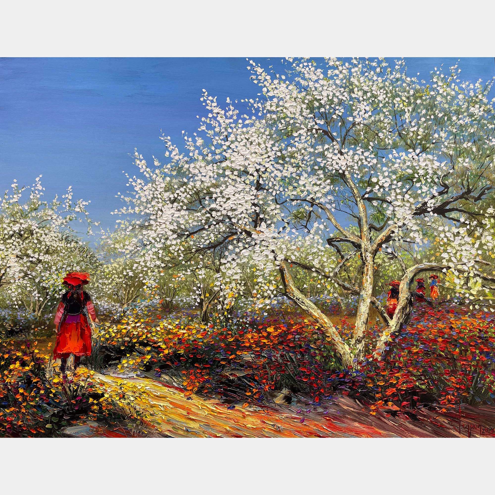 Spring Will Coming By Quan Le, Vietnam,2023 (70 X 90)