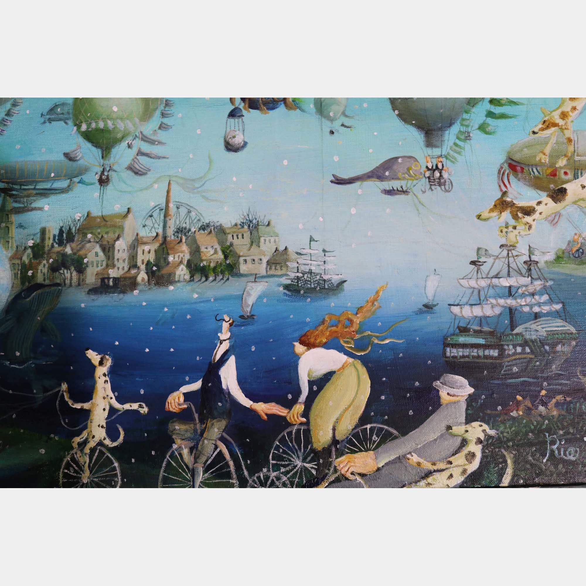 Like A Merry-Go-Round By Rie Kono, Japan,2022 (49.5 X 70)