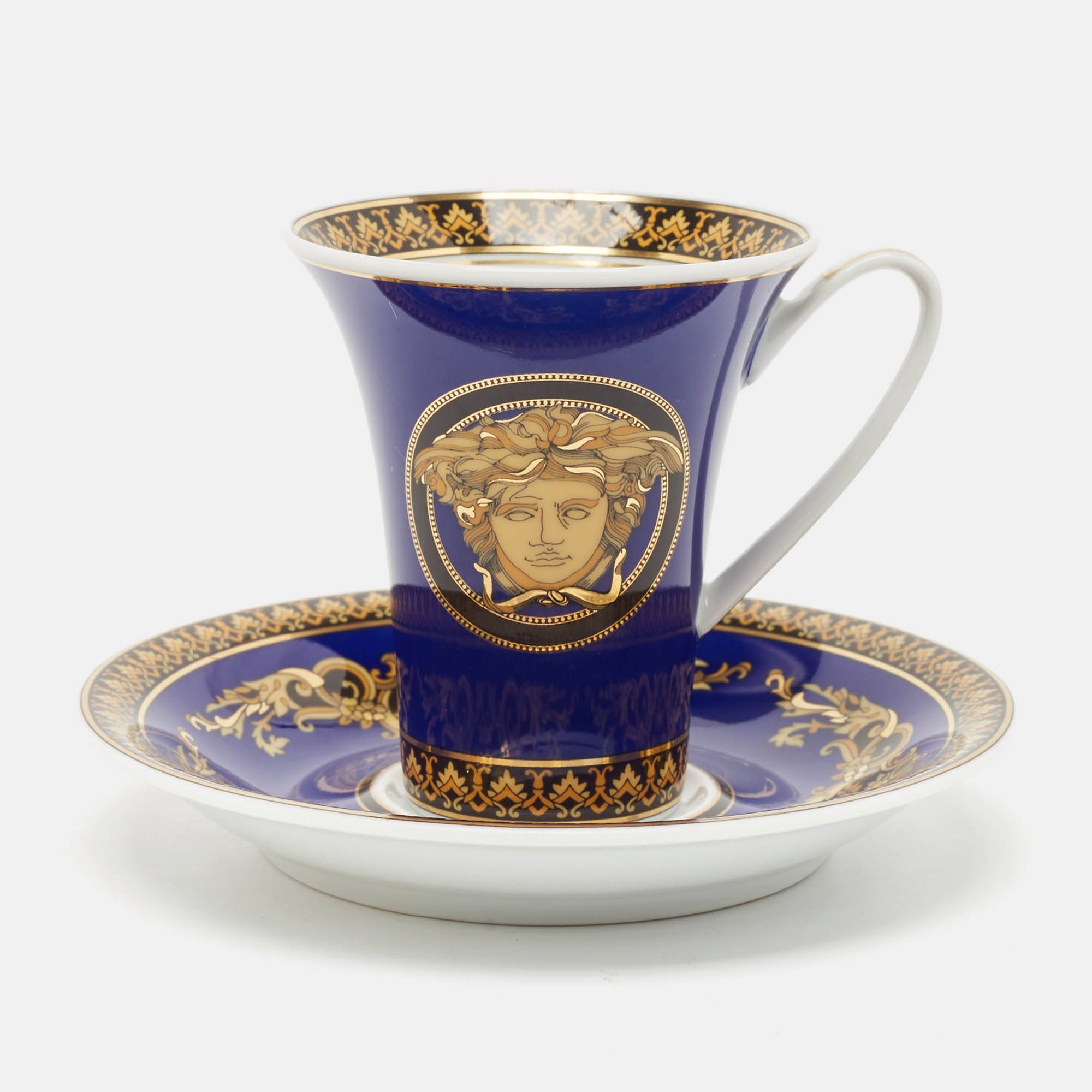 Rosenthal Meets Versace Medusa Espresso Cup & Saucer Set