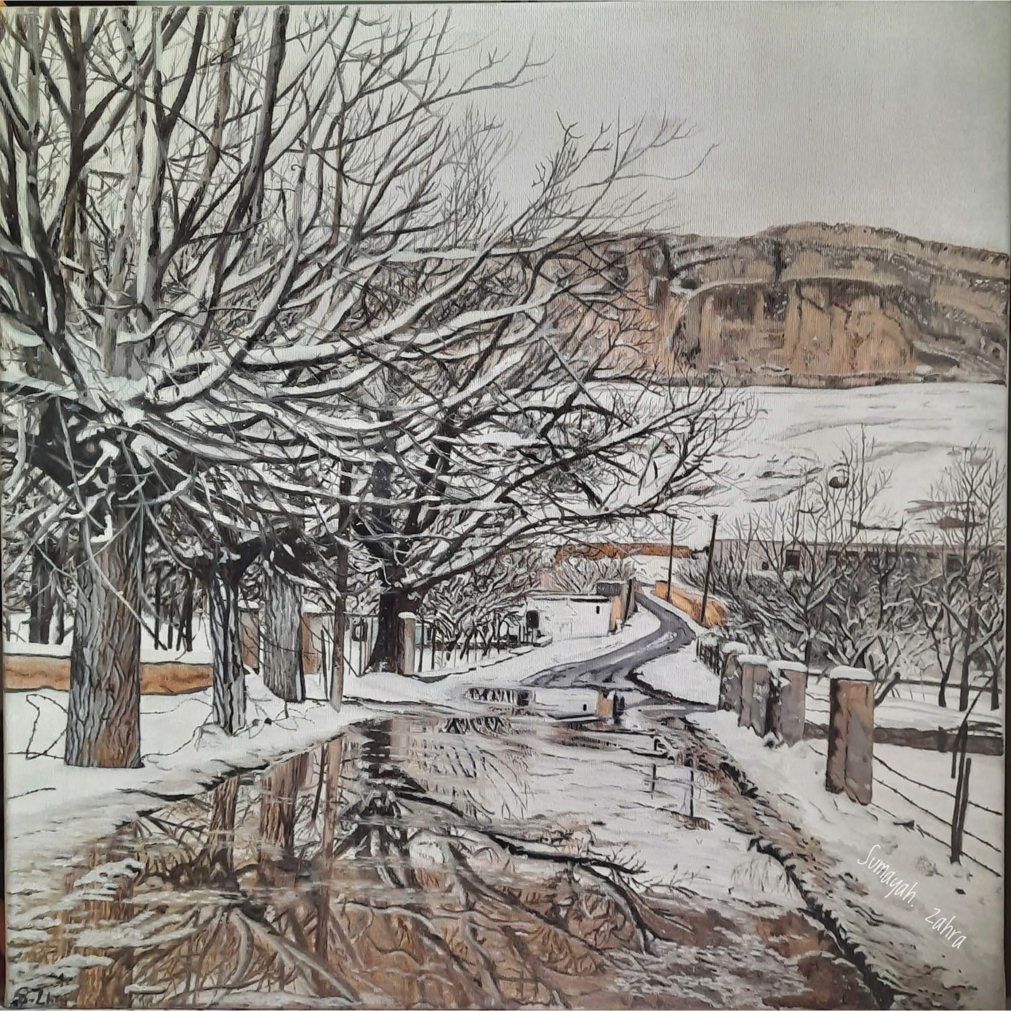 My Home By Sumaia Zahra, Kuwait,2015 (50 X 50)