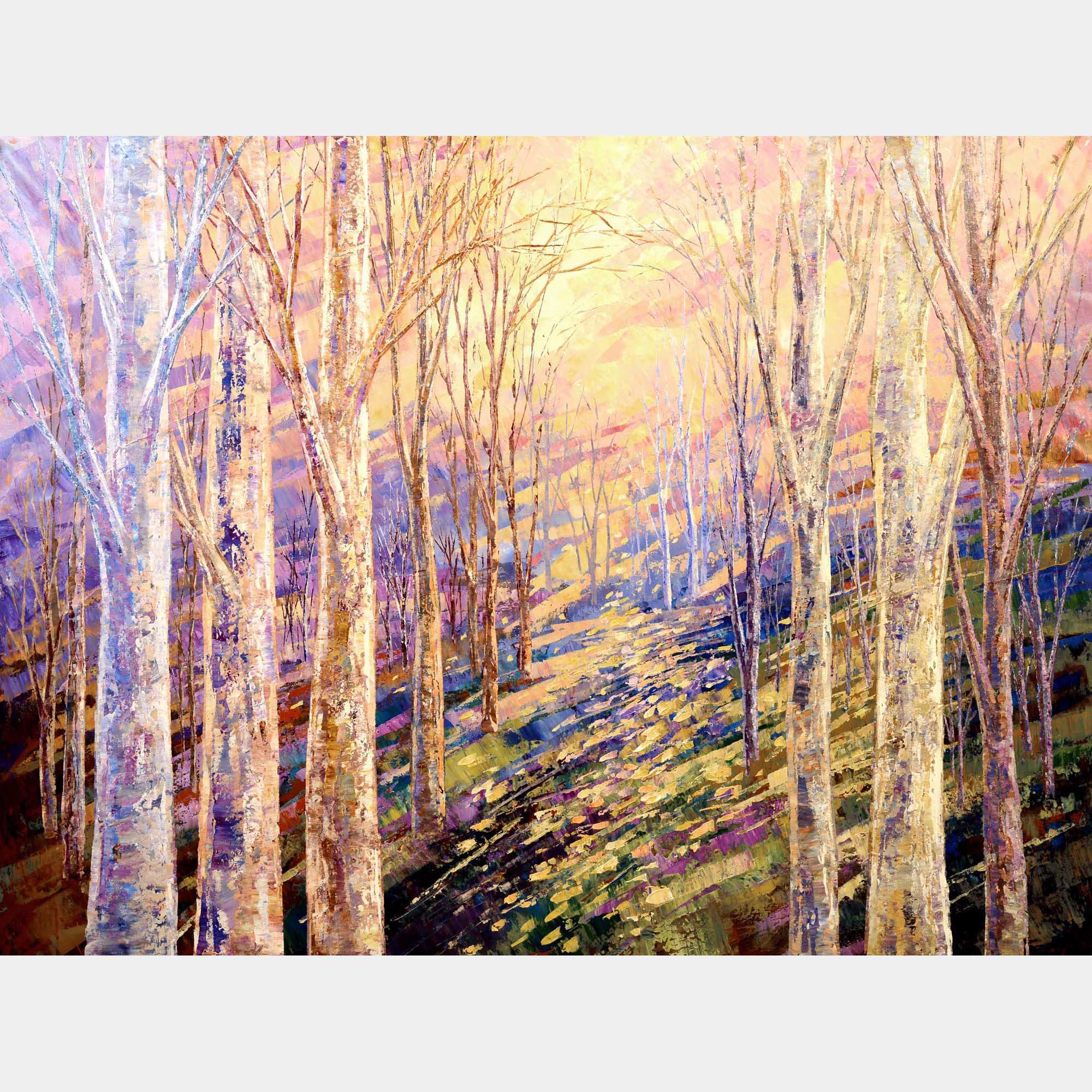 Into The Sunshine By Tatiana Iliina, Canada,2022 (106.68 X 144.78)