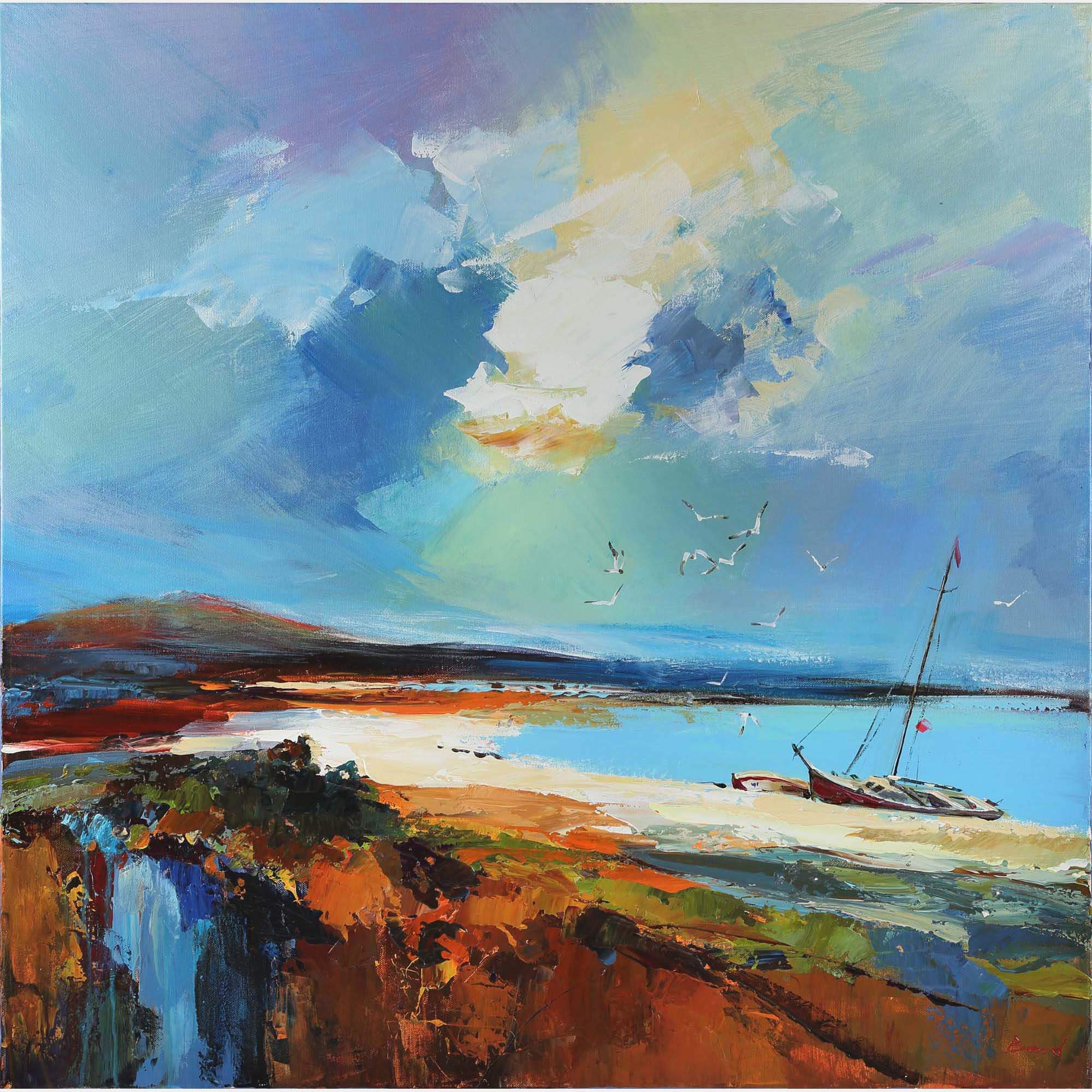 The Power Of Freedom By Tatiana Yabloed, Ukraine,2022 (80 X 80)