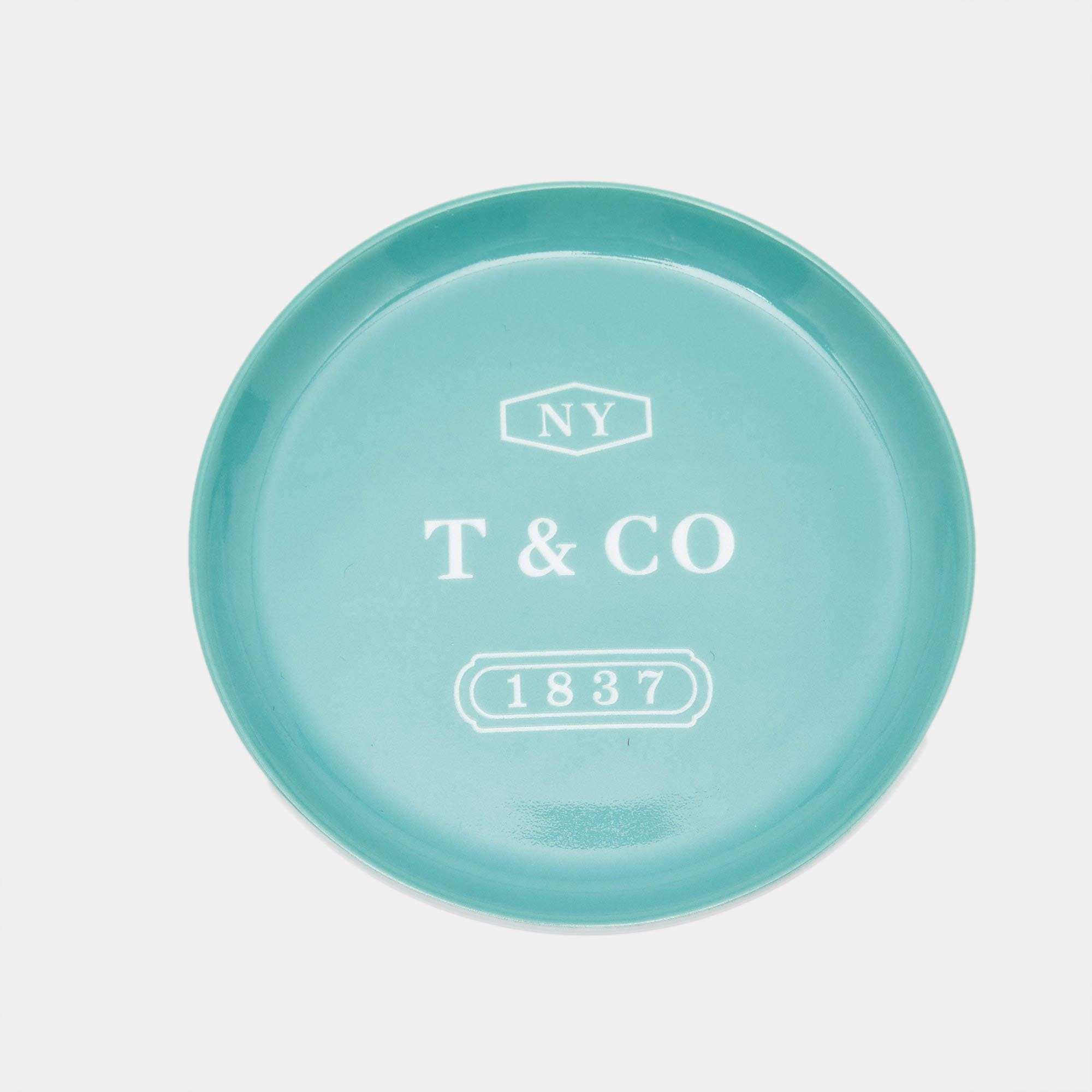 Pre Owned Tiffany & Co. Porcelain Tiffany 1837 Dish