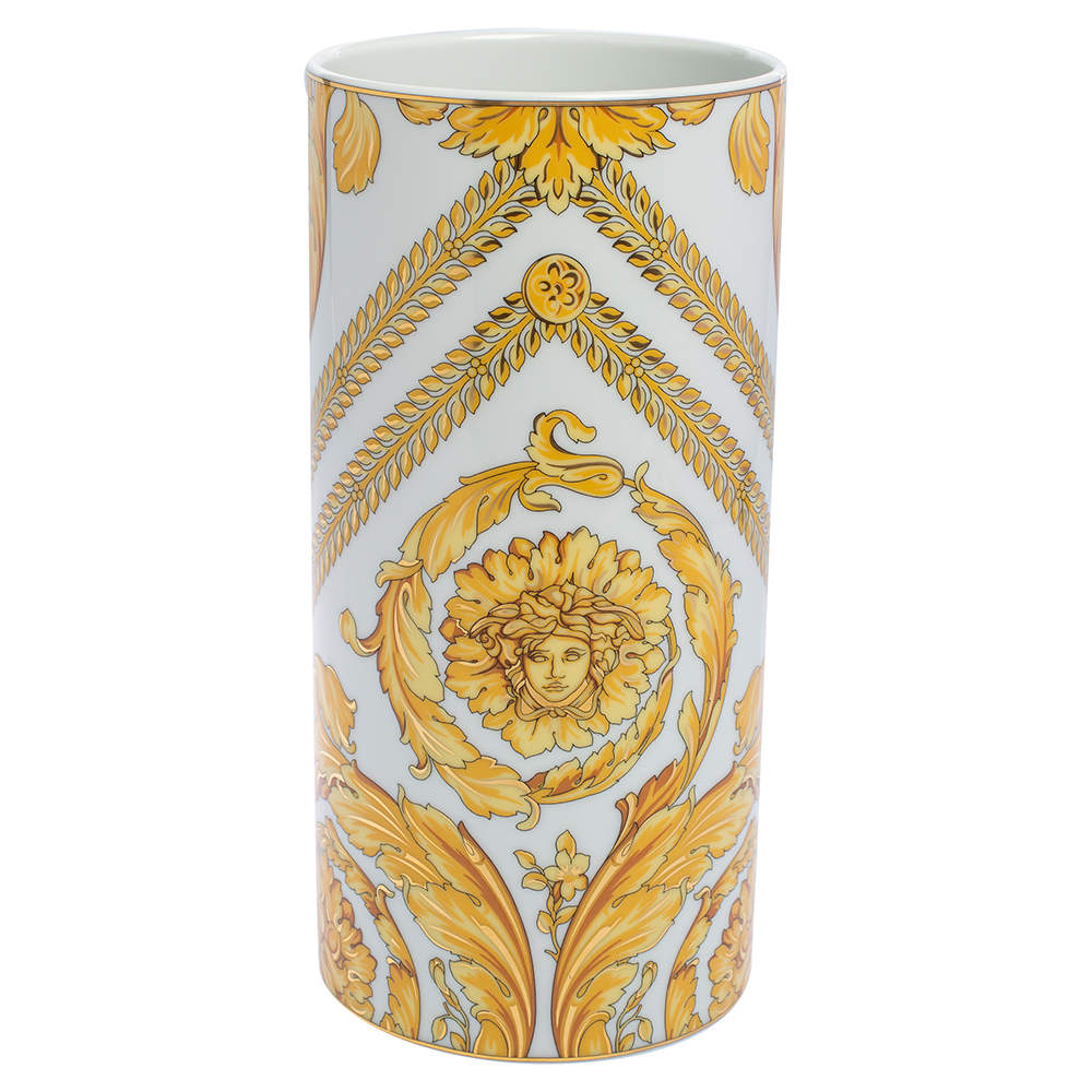 Versace X Rosenthal Rhapsody Porcelain Vase