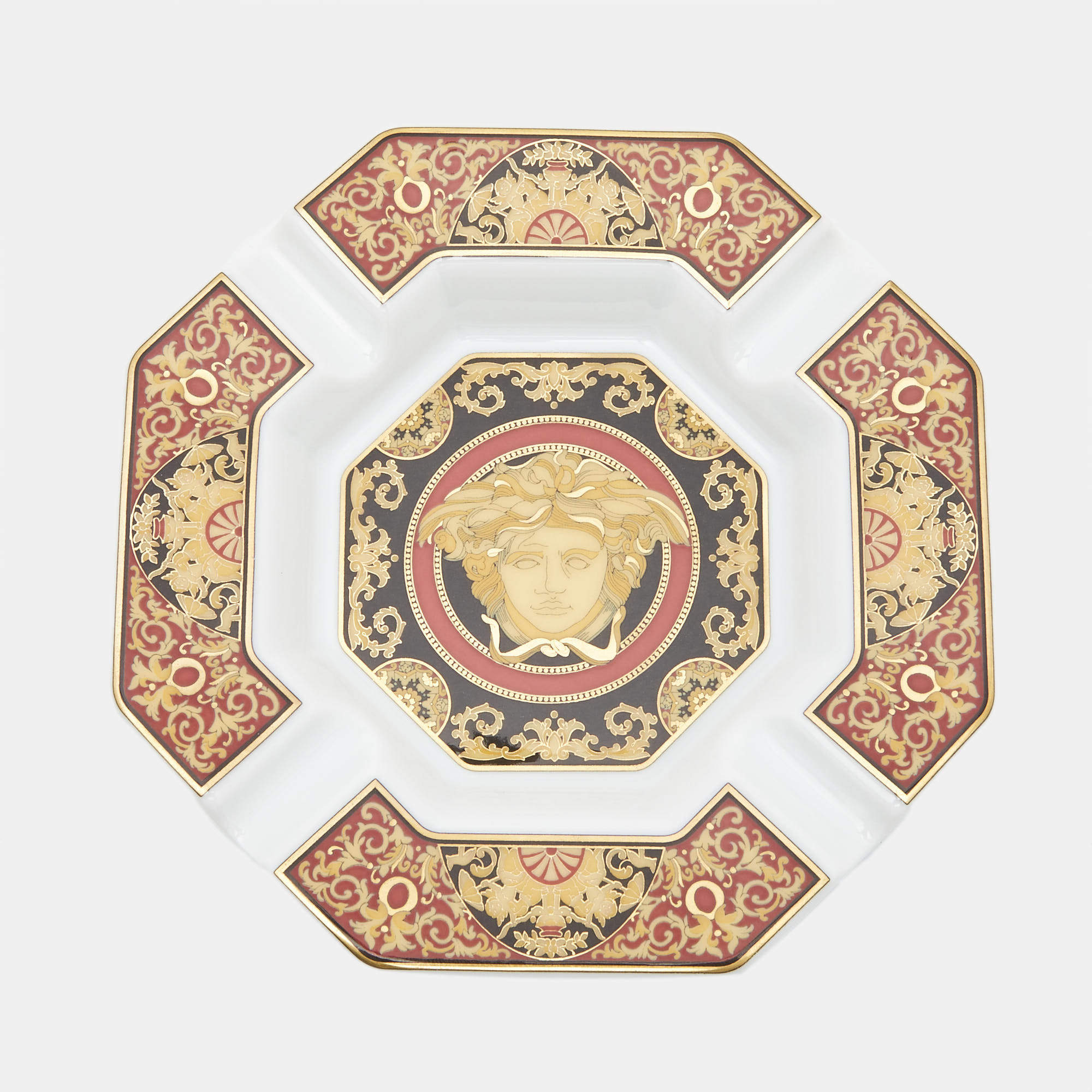 Rosenthal Meets Versace Porcelain Medusa Ashtray Rosenthal Meets ...