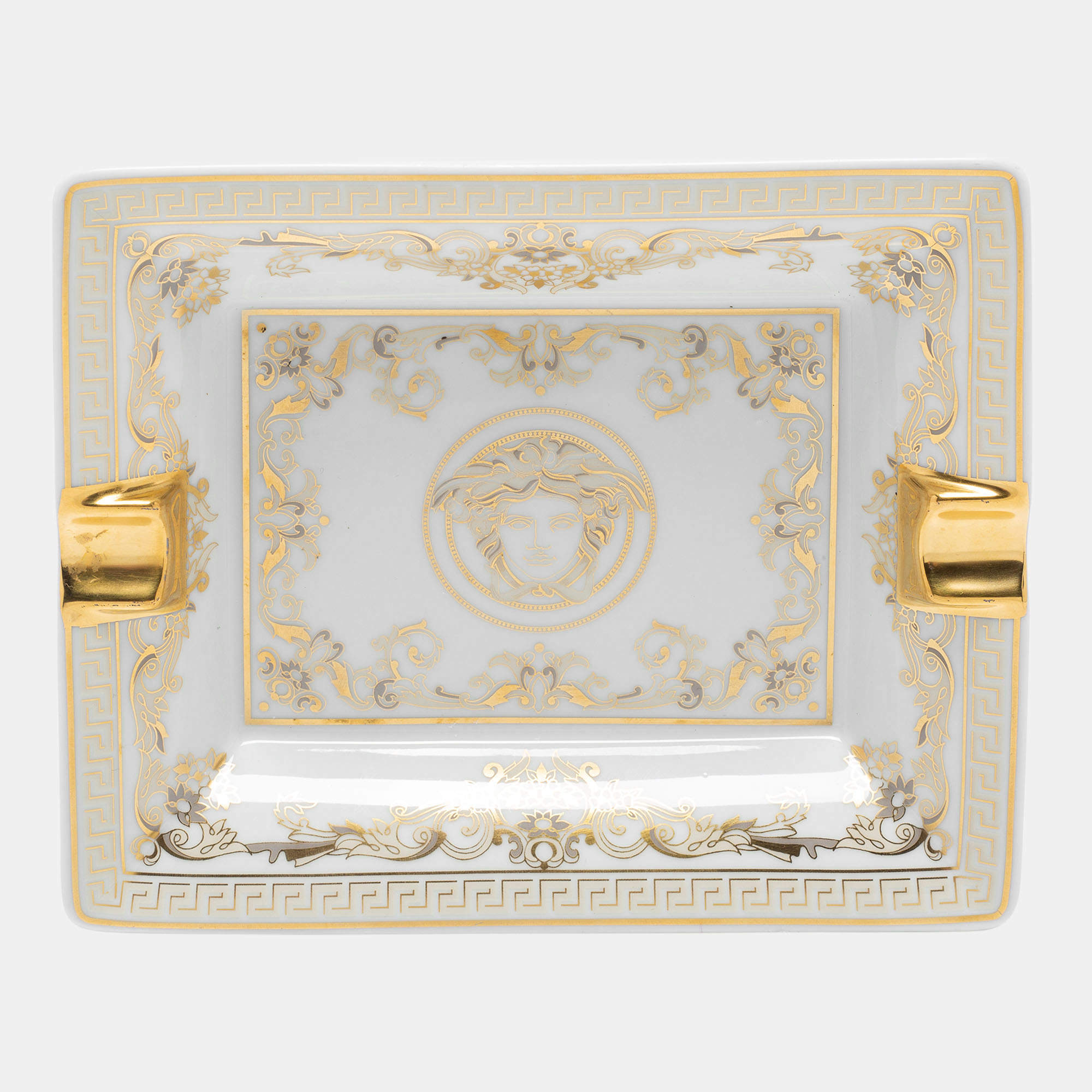 Versace x Rosenthal Medusa Gala Porcelain Ashtray