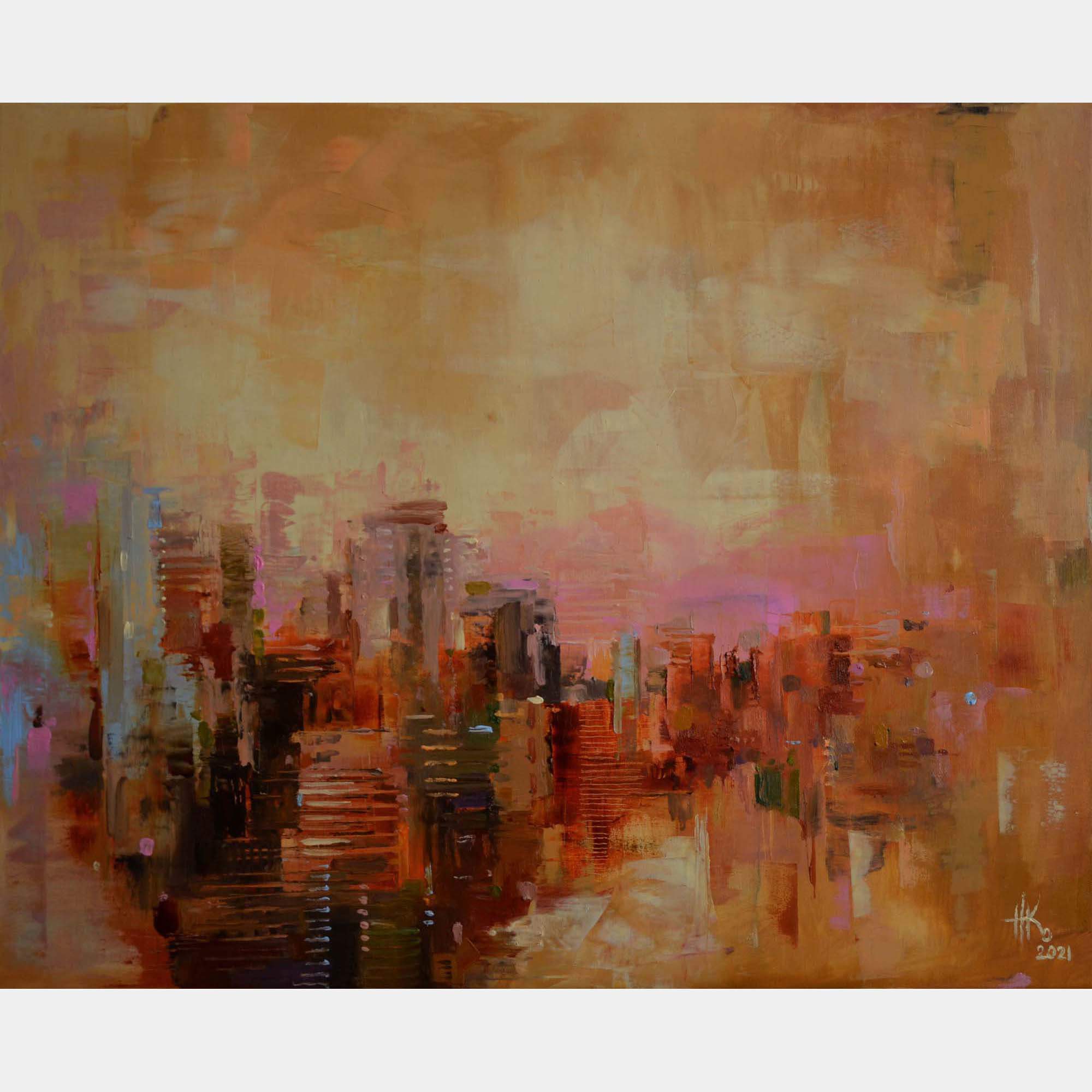 Midday By Zhanna Kondratenko, Ukraine,2021 (60 X 75)