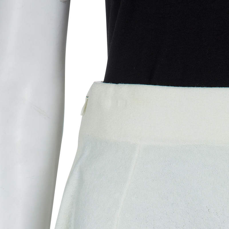 Pre Owned 3.1 Phillip Lim Cream Wool Flared Skirt XS