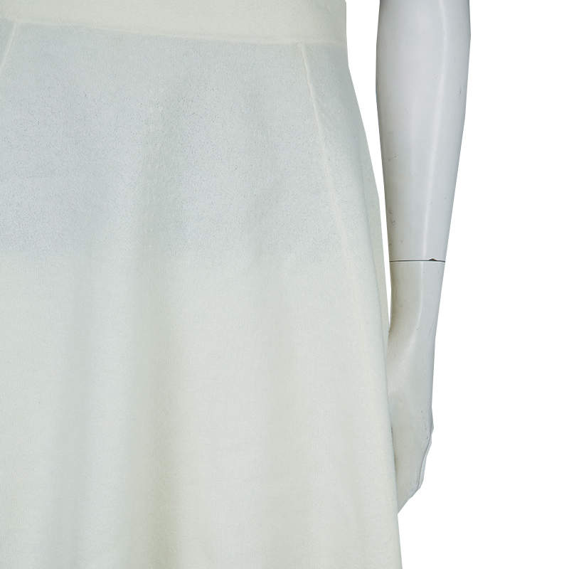 Pre Owned 3.1 Phillip Lim Cream Wool Flared Skirt XS