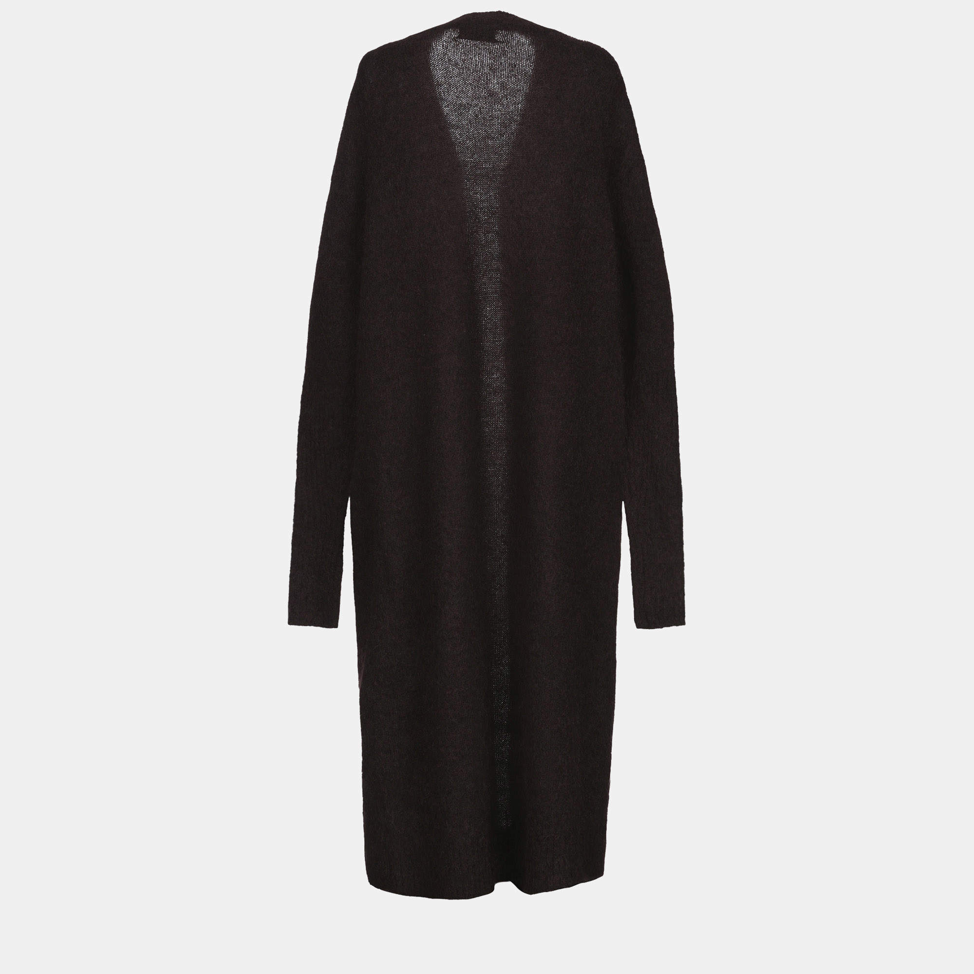 Pre Owned Acne Studios Brown Wool-Blend Cardigan XS