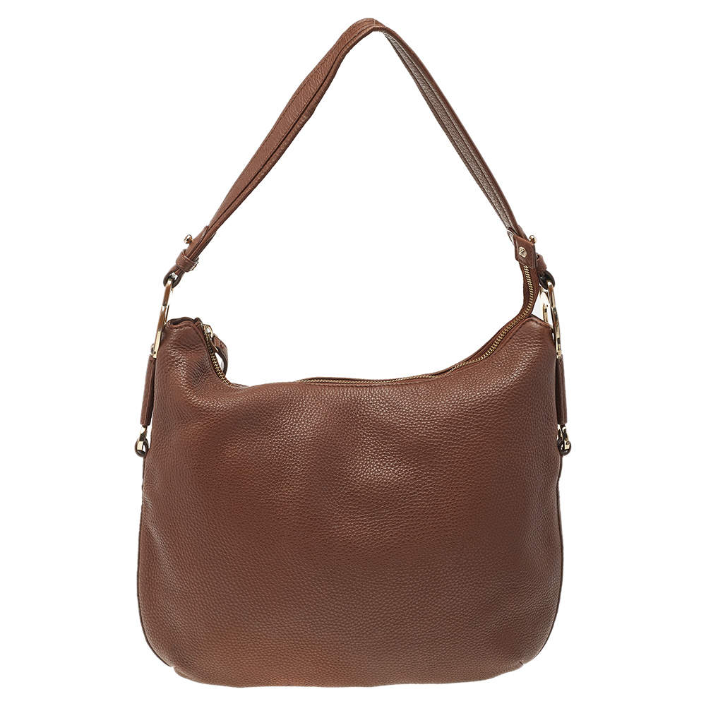 Pre Owned Aigner Brown Leather Hobo
