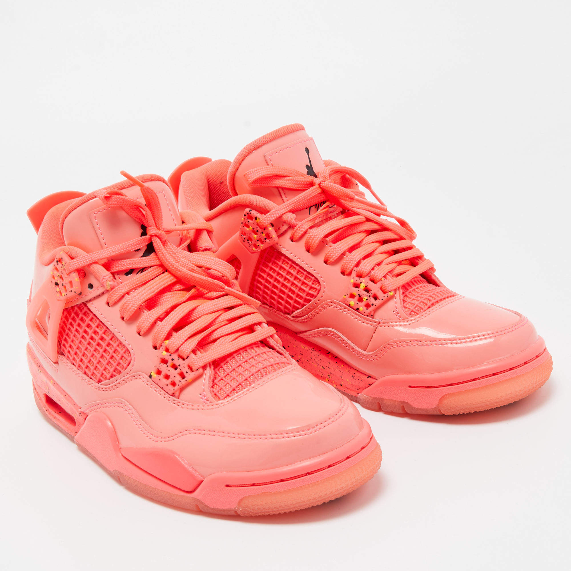 Air jordan 4 sales pink patent