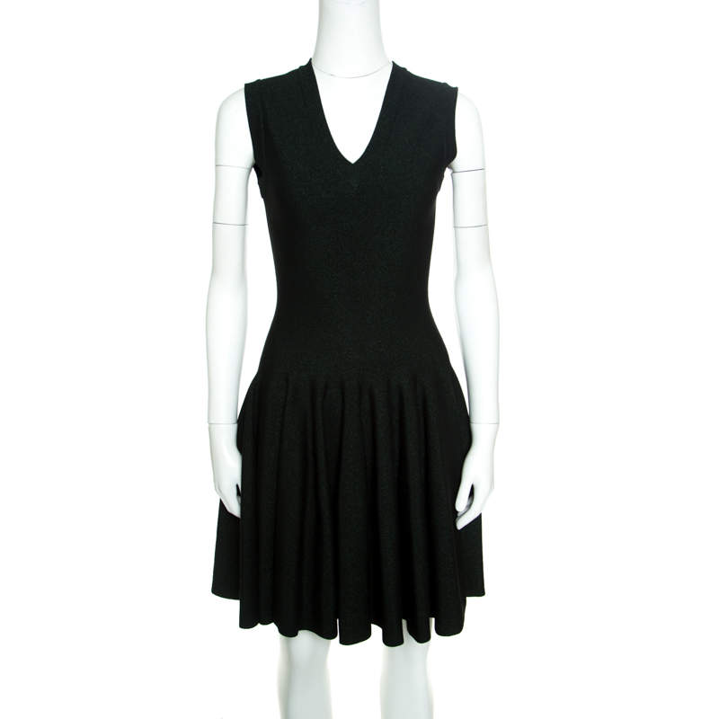 alaia black dress