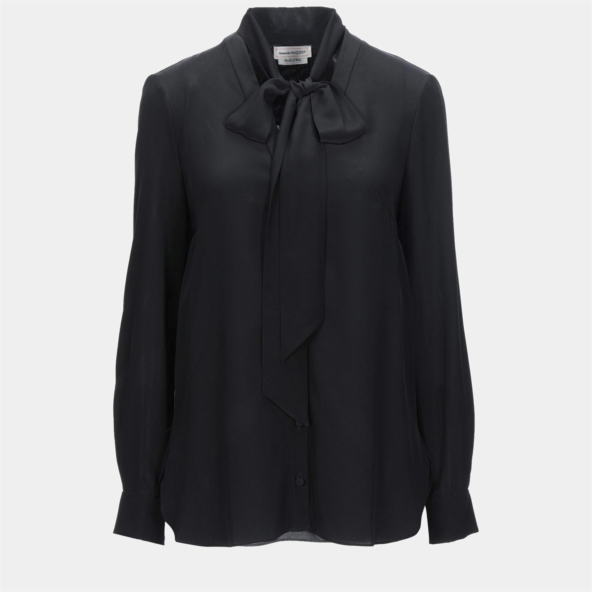Pre Owned Alexander McQueen Silk Shirt 38