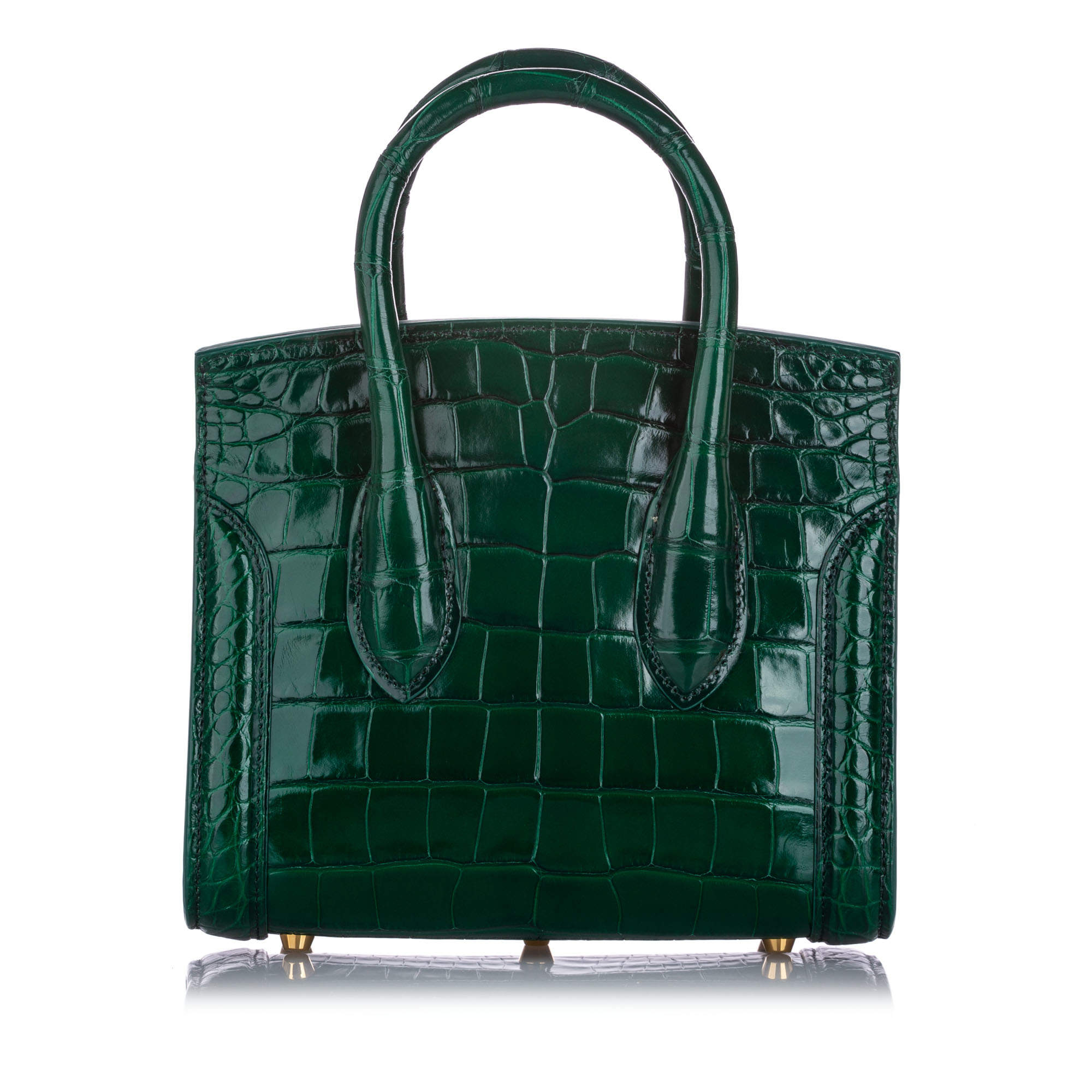 alexander mcqueen green bag