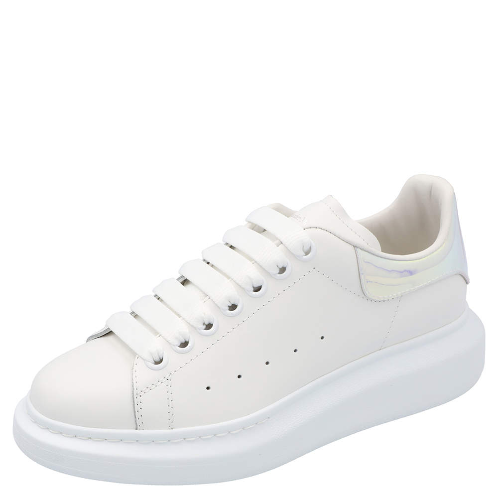 مملوكة مسبقًا Alexander McQueen Multicolor Oversized Clear Sole Sneakers Size EU 36