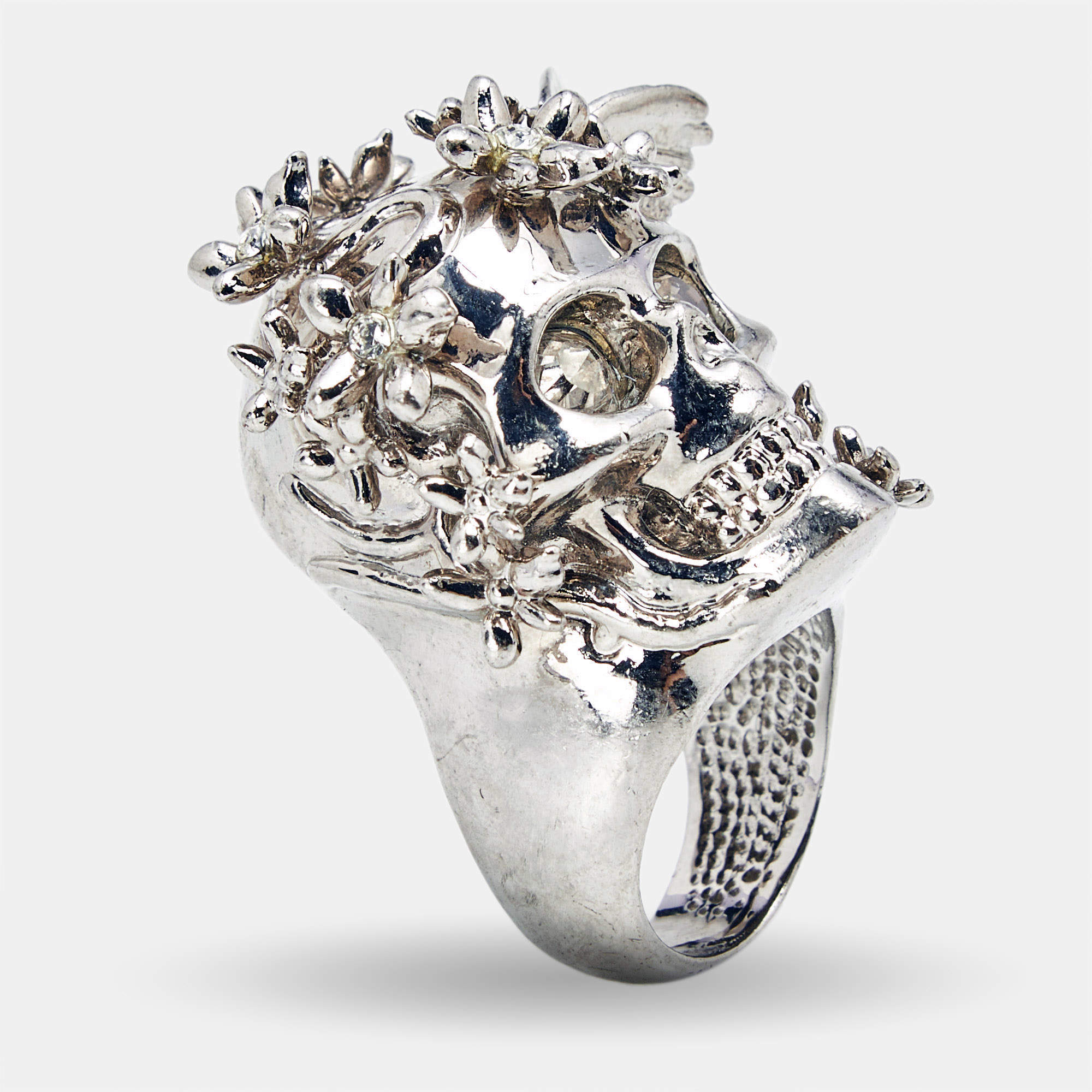 ALEXANDER MCQUEEN ヘキサコナルメタリオンネックレス Alexander McQueen アレキサンダーマックイーン スカル スネーク