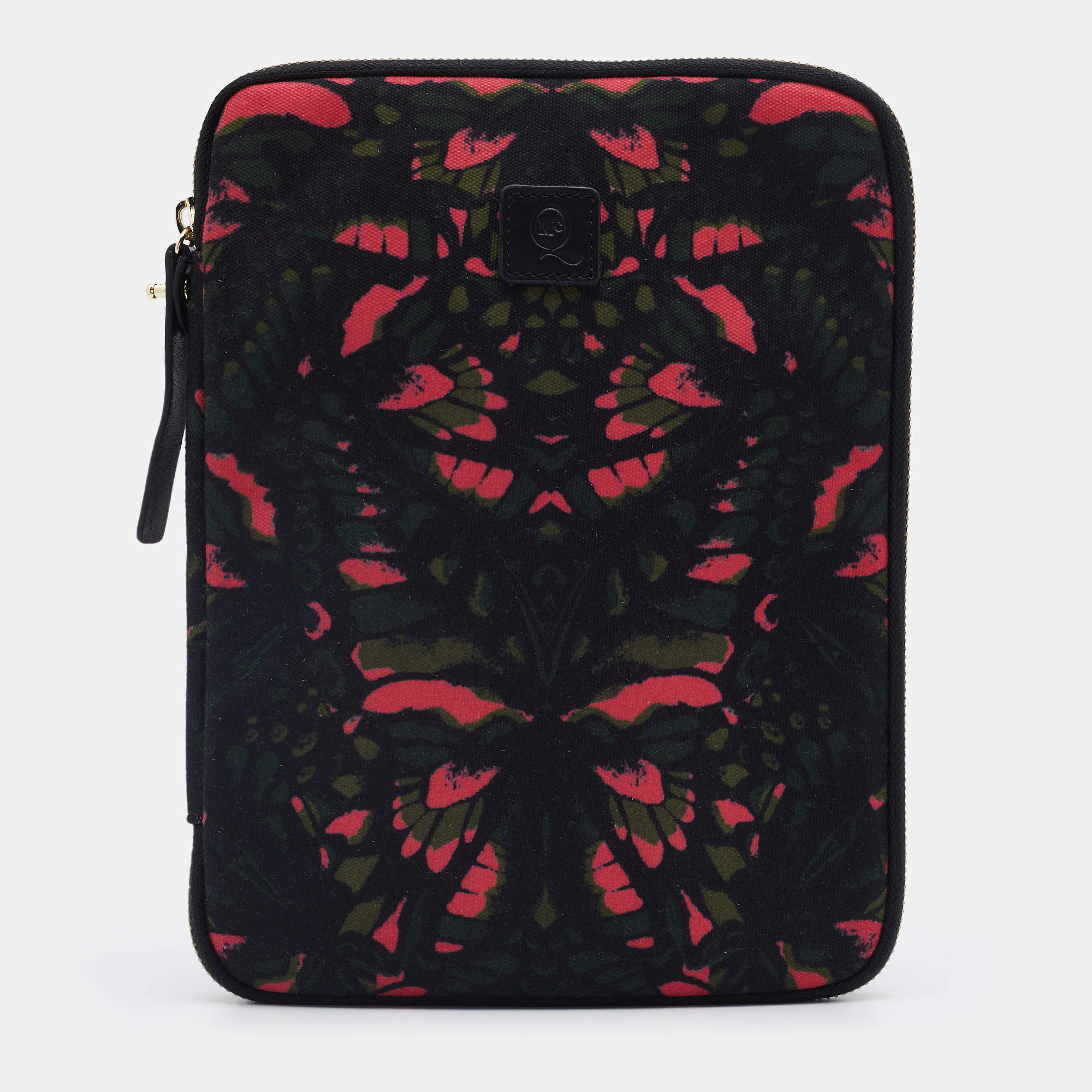 Alexander McQueen Multicolor Printed Canvas iPad Cover