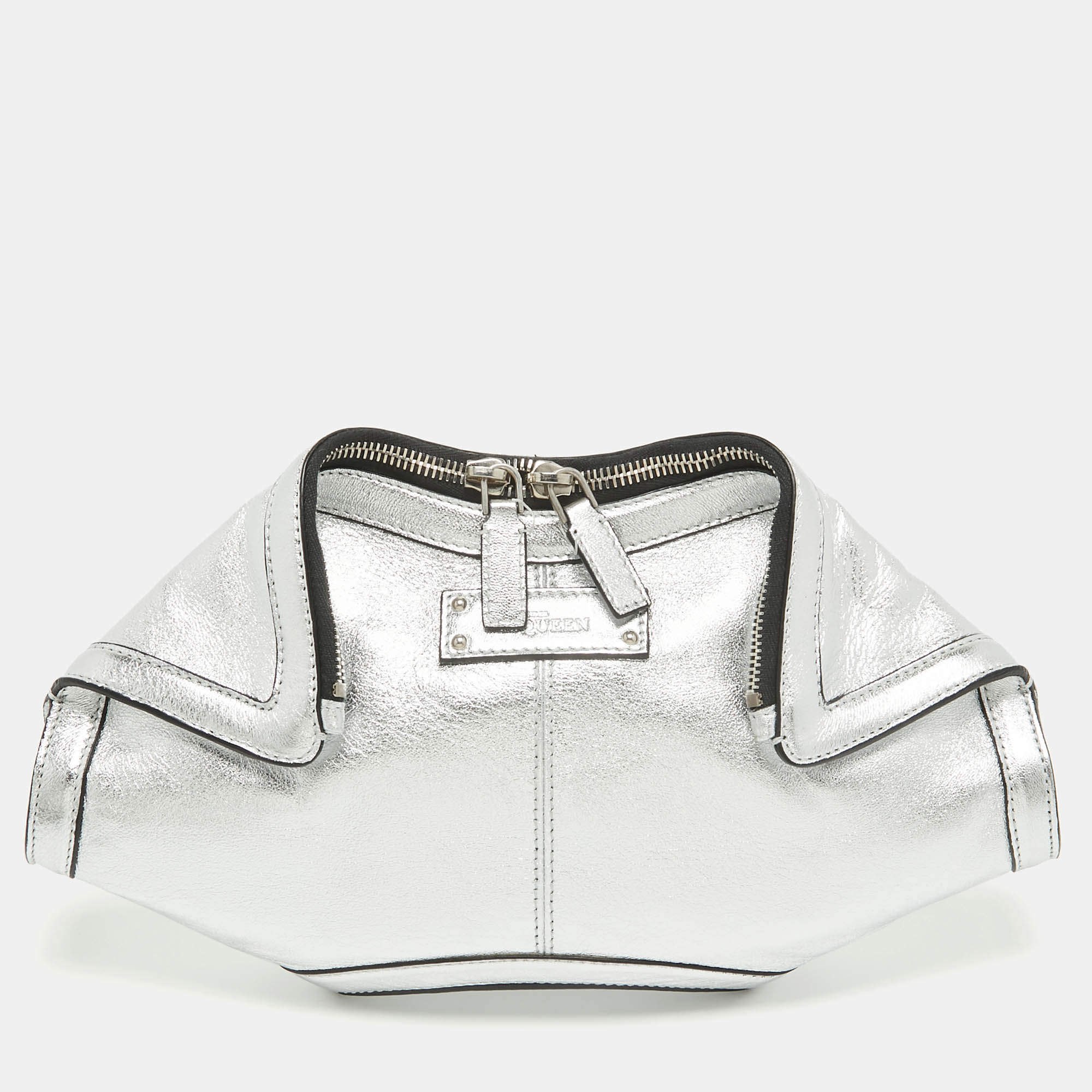 Alexander mcqueen de manta clutch best sale