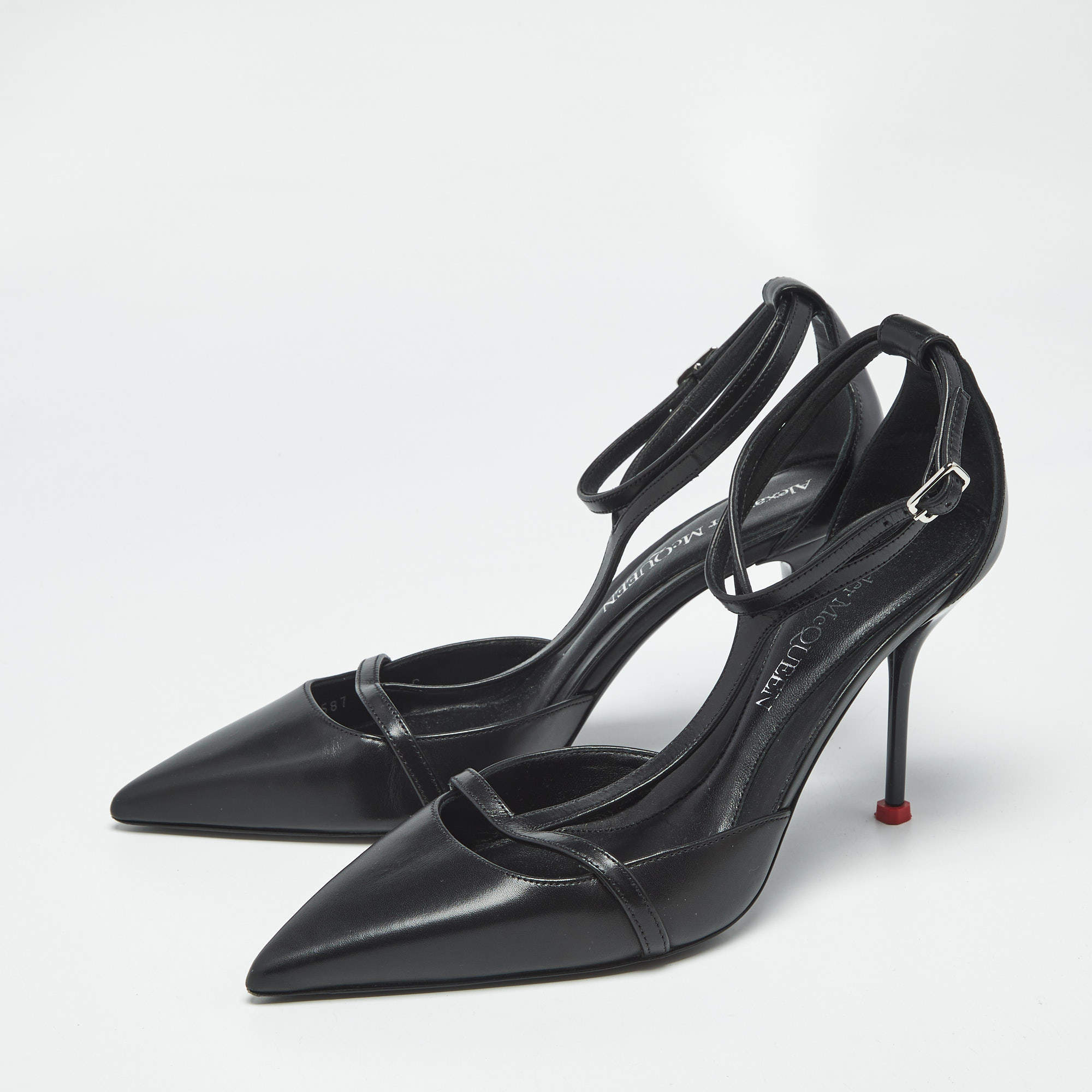 VIP【送料関税込】ALEXANDERMCQUEEN sculpted heel Alexander McQueen Sculpted Heel Sandals 37 Pink Silver Style