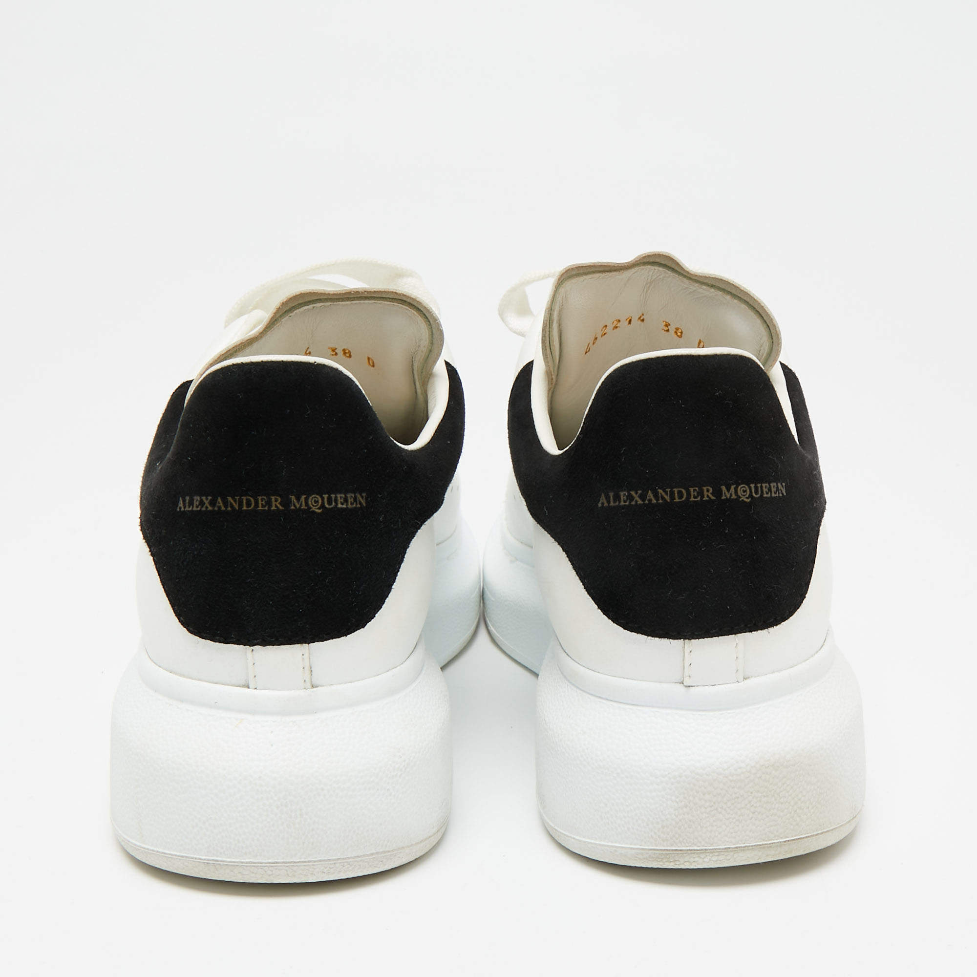 Leather heels Alexander McQueen White size 38 EU in Leather - 35135645