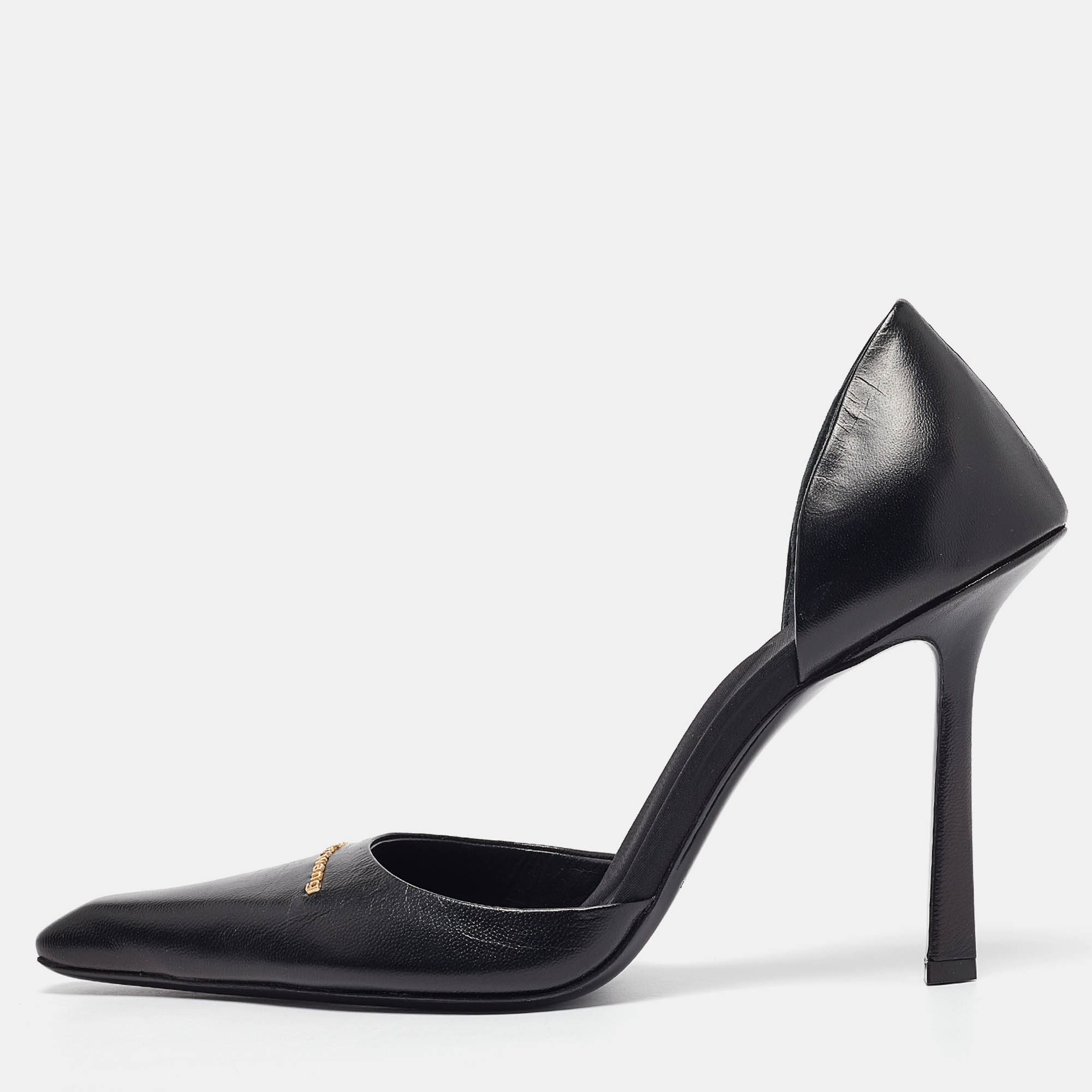 Alexander Wang Black Leather Viola Pumps Size 39.5