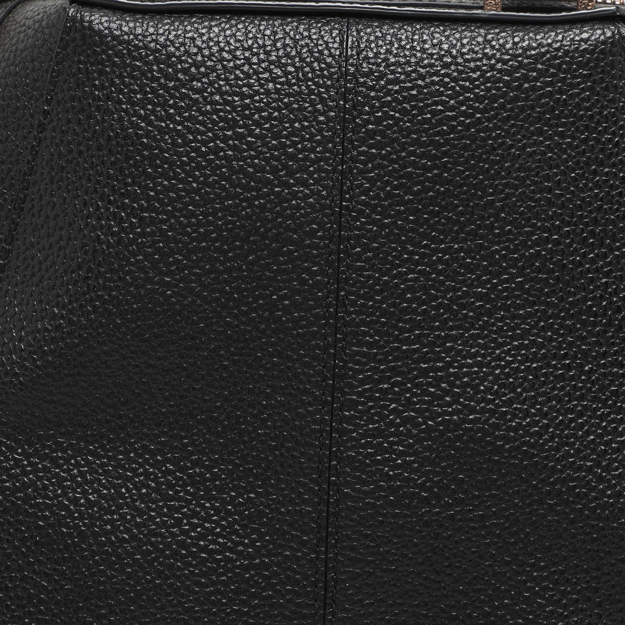 Pre Owned Alexander Wang Black Leather Emile Satchel