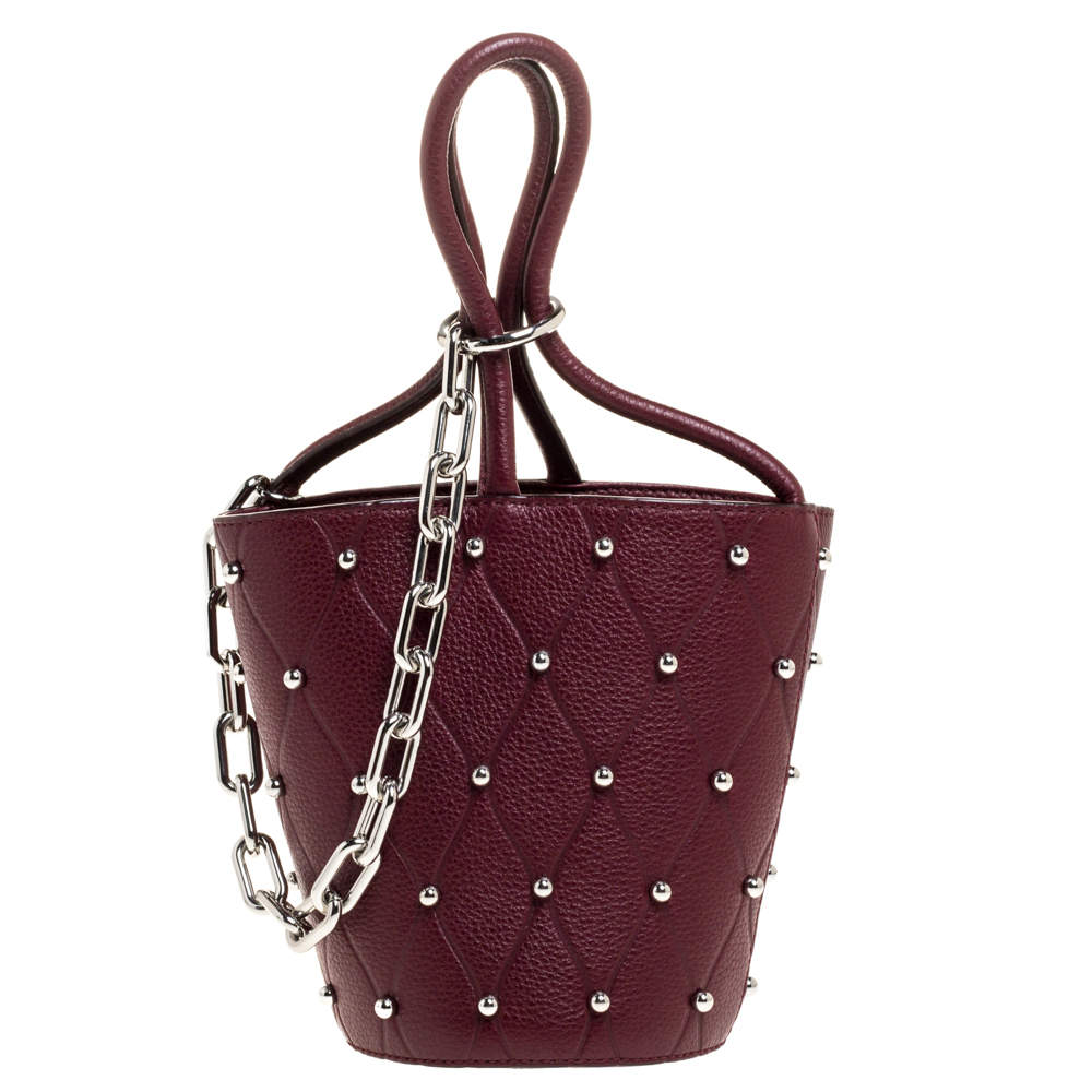 alexander wang roxy mini bucket bag