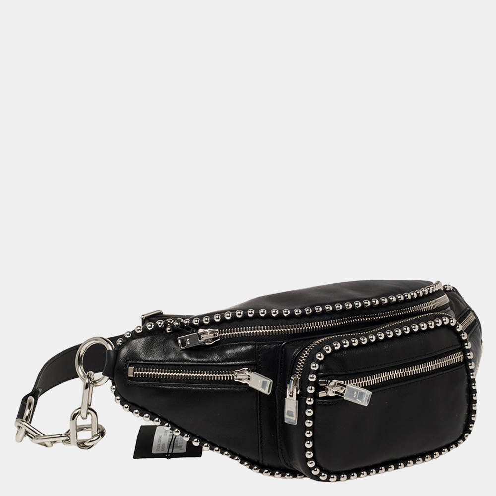 Women's Attica Leather Fanny Pack Archer Chain Belt Bag Designer Waist Bag  Soft Bum Bag