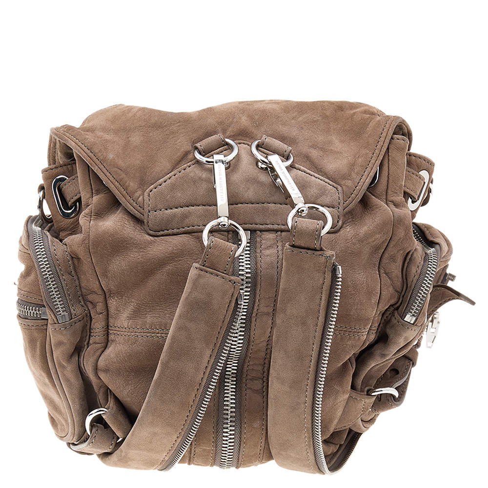 Alexander Wang Brown Suede Mini Marti Backpack Alexander Wang TLC