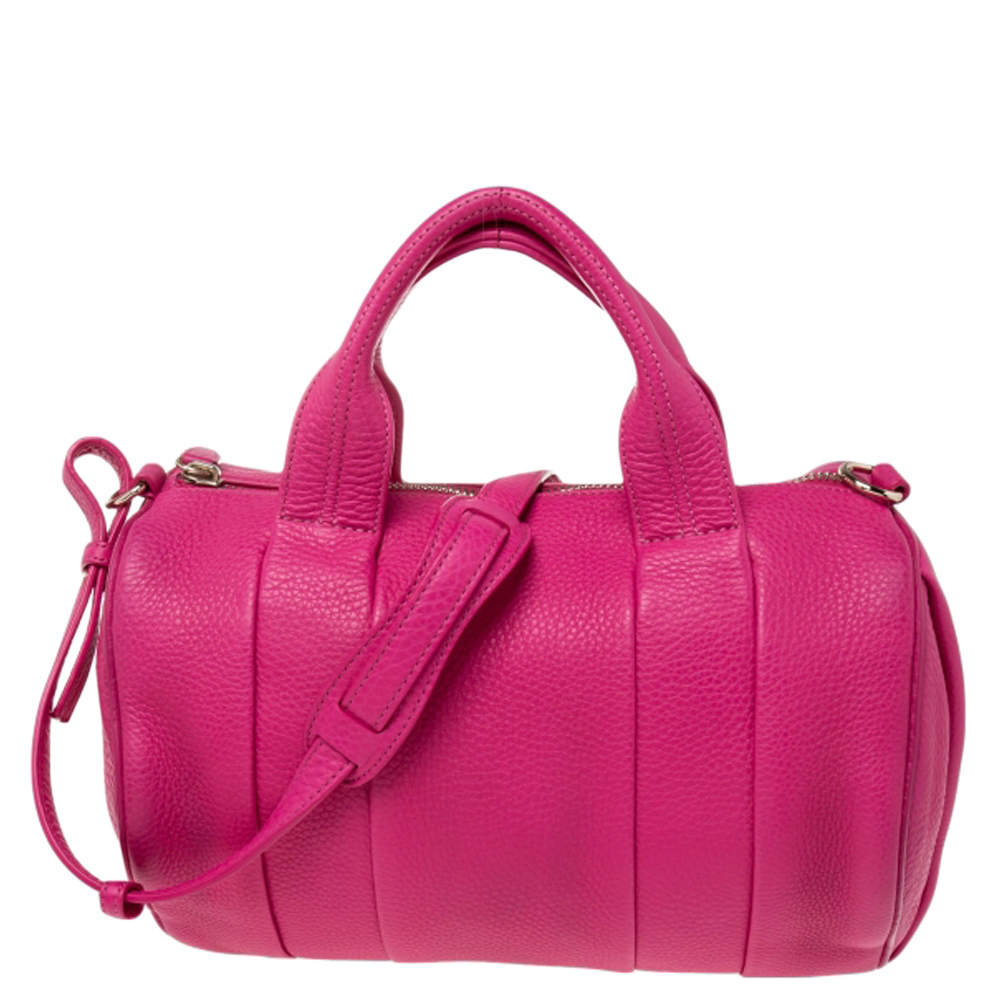 Alexander Wang Pink Leather Rocco Satchel
